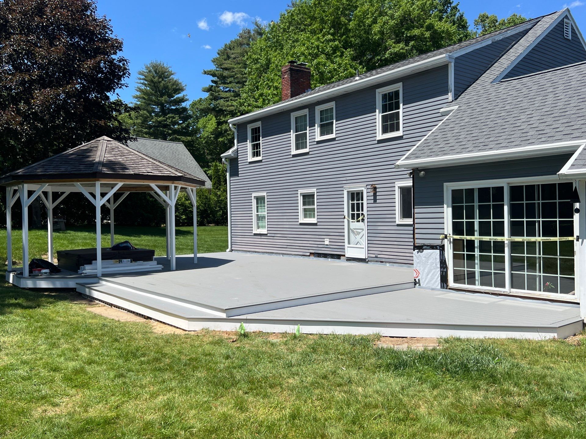 Deck Repair using Trex Select Decking by Chagnon Building & Remodeling LLC
