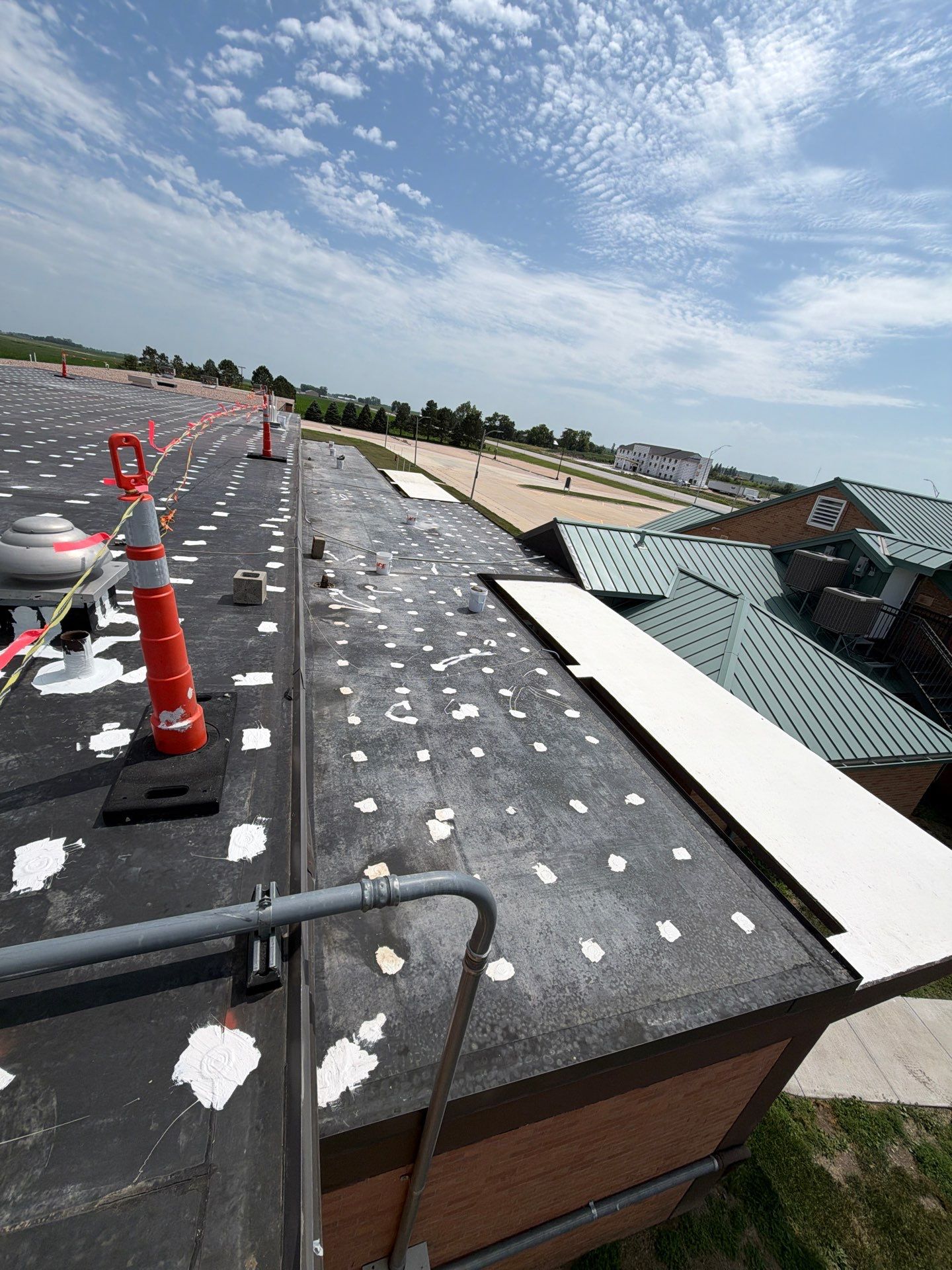 Single-Ply Roofing System – Aquinas Catholic School by Tillotson Enterprises