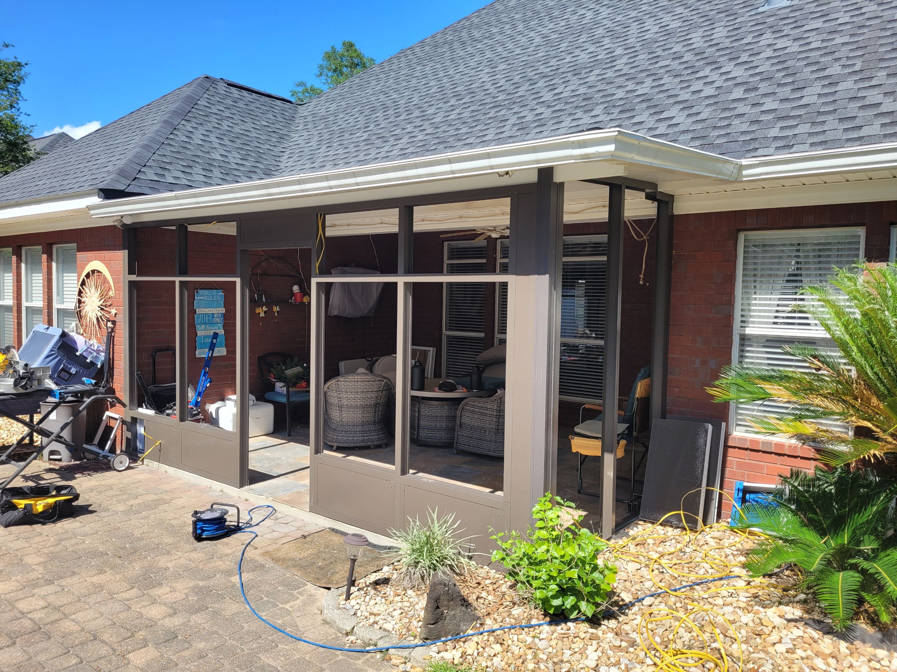 Screen Room to Glass Room Transformation by Titan Sunrooms