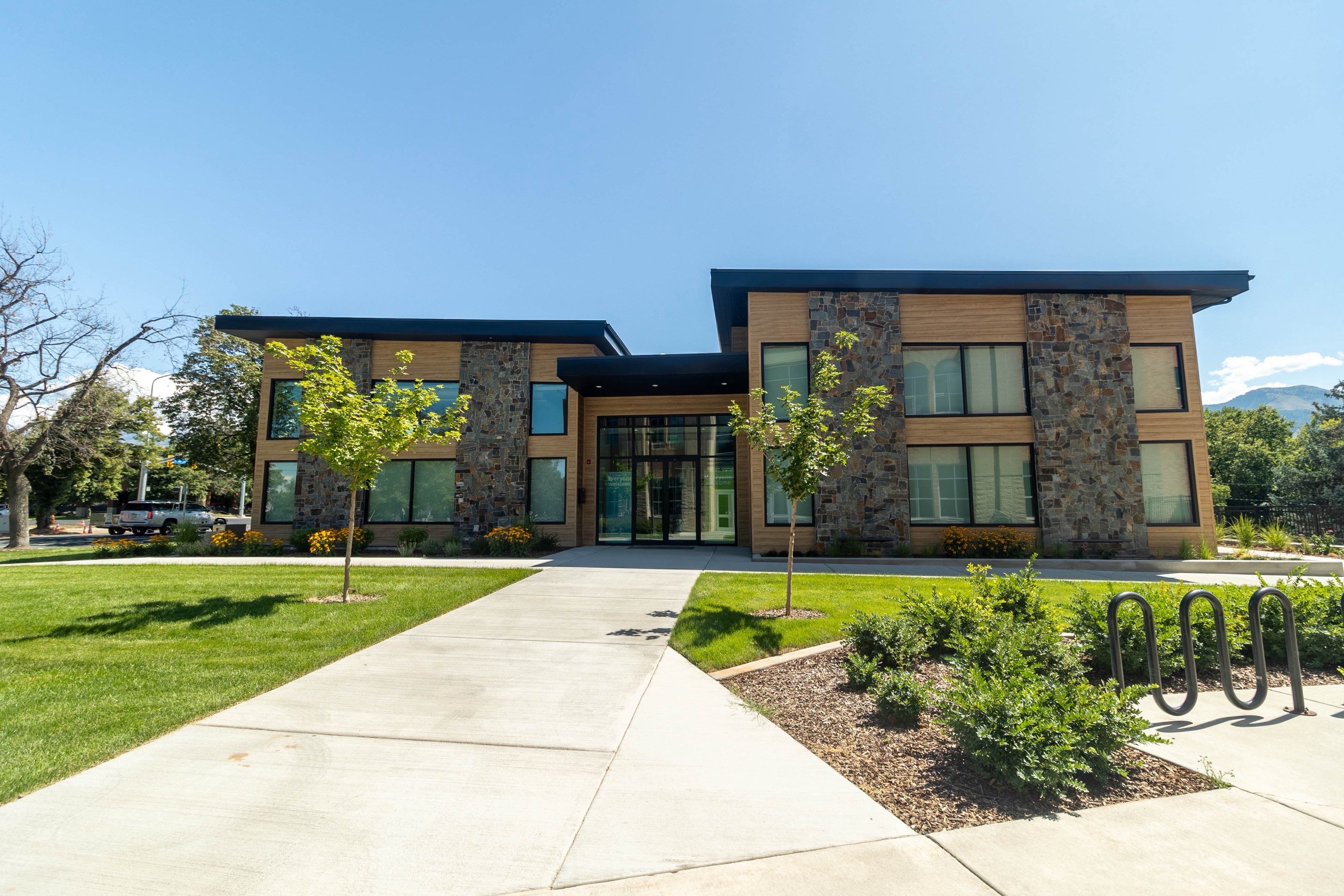 Logan High Seminary - Exterior by Garner Construction