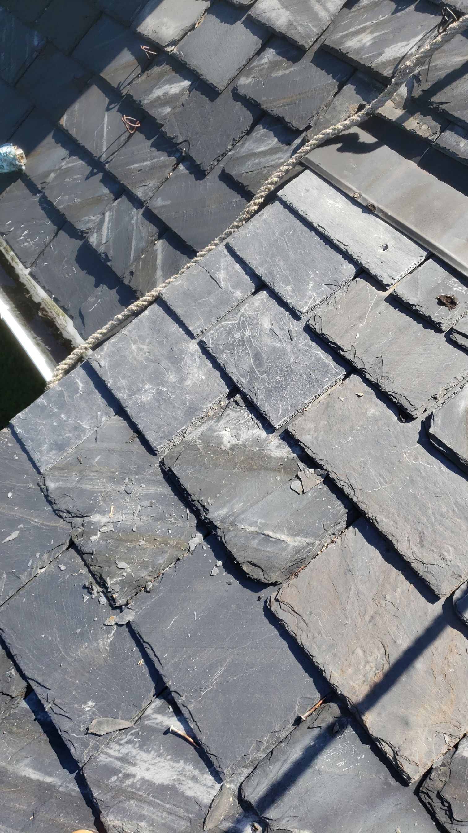 Slate repair in Guilford by Roof Right Inc