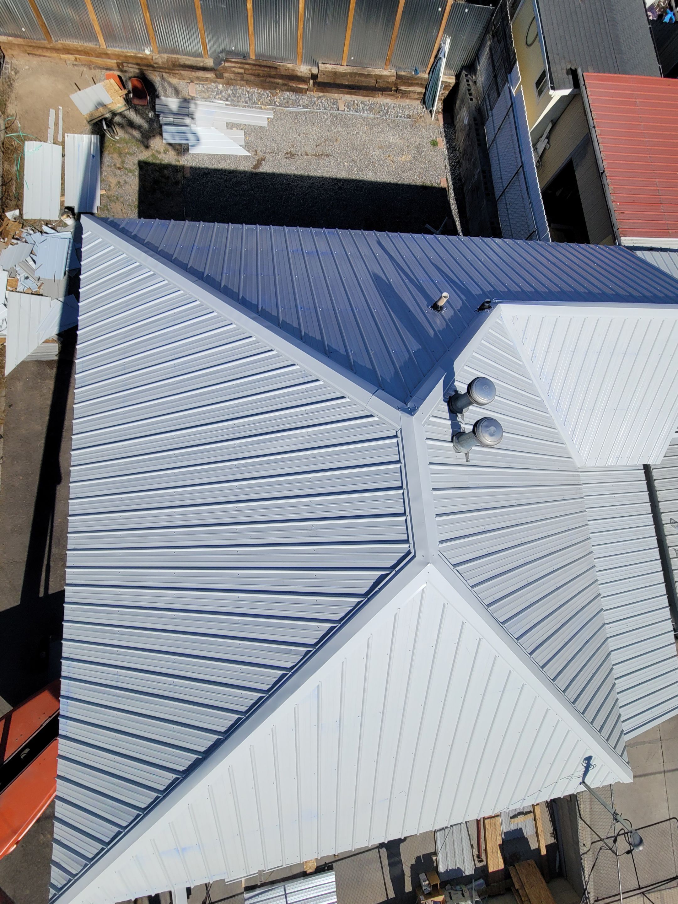 Residential Roofing Installation using Delta Metals by Bros Roofing