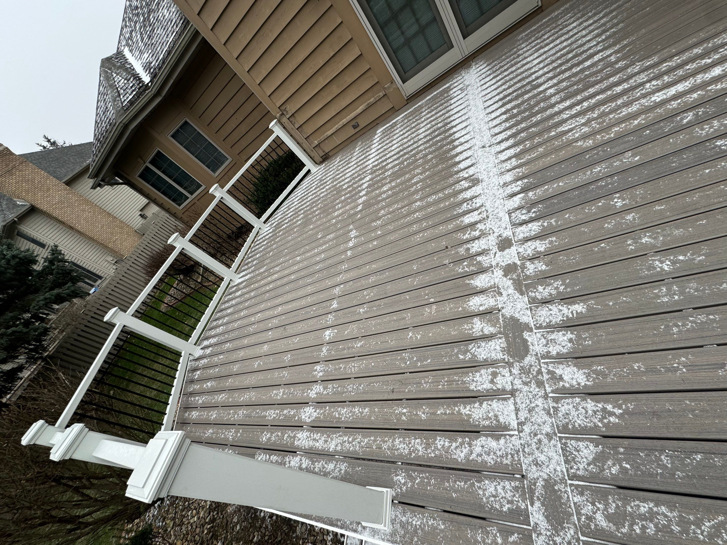 Deck Installation using Trex by INQUSE GENERAL CONTRACTOR