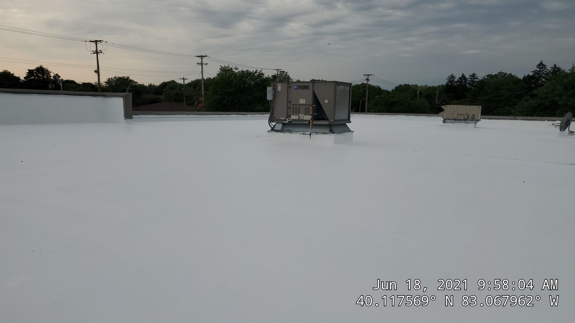 Fabric Reinforced Roof Coating by Gold Star Roofing LLC 