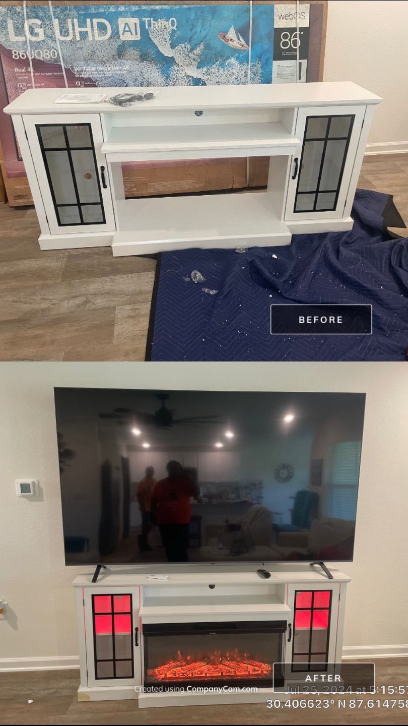 Before & After Transformations by Hangman Mounting & Installation 