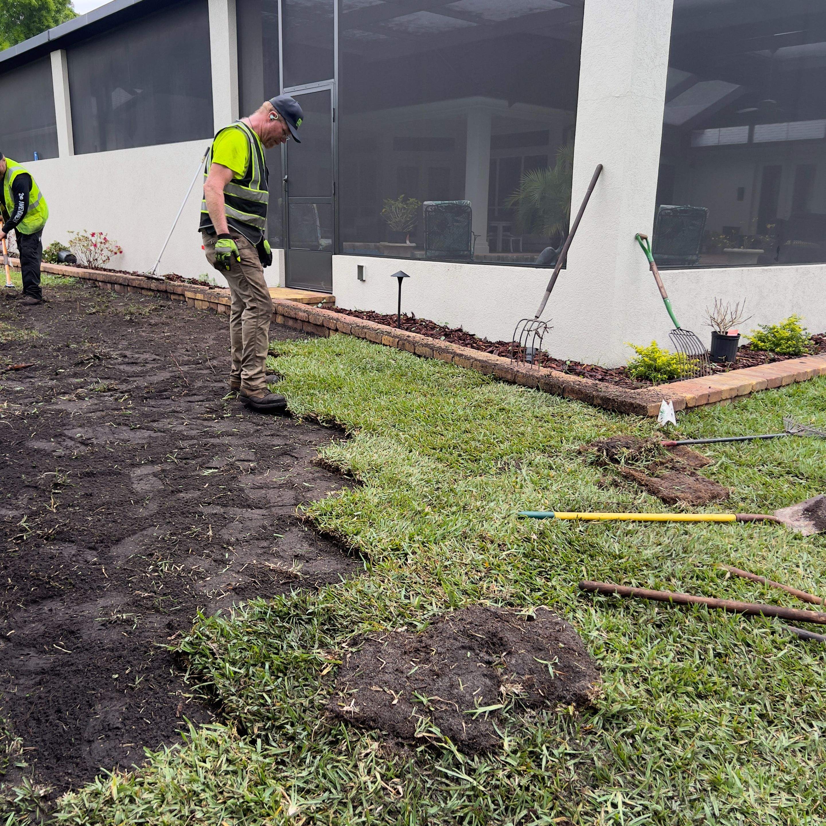 Sod Install | Deerwood Country Club by ProGreen Services