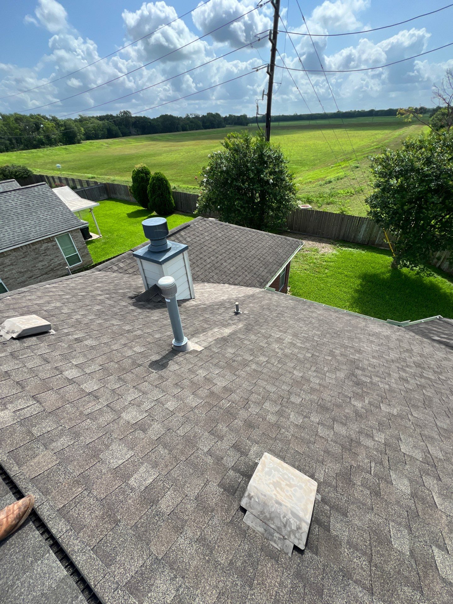 Hail Damage using Owen's Corning Duration (Lifetime) Shingles by Roof Repair Services LLC