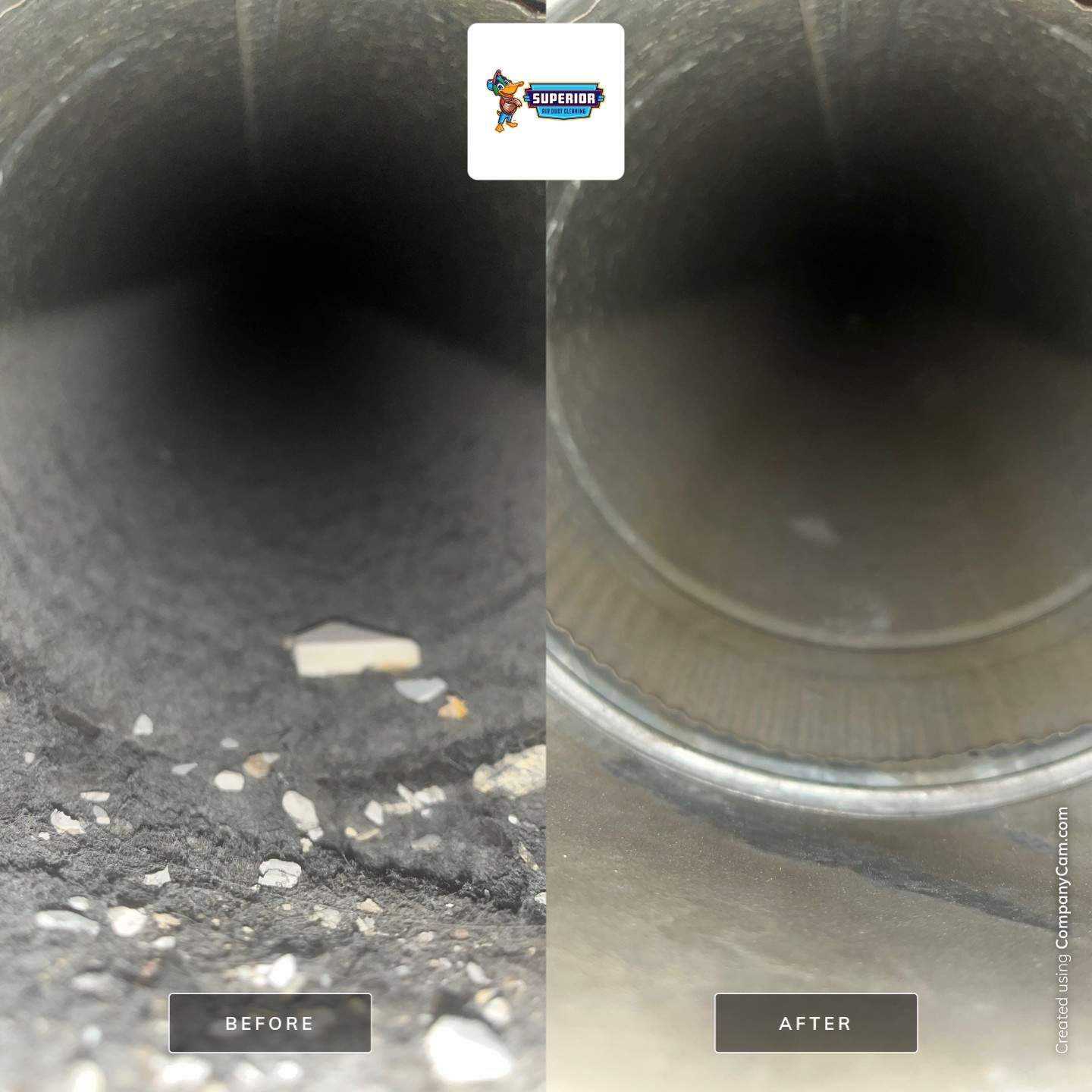 Air Duct Cleaning With a Vacuum Truck in New Castle, PA by Superior Air Duct Cleaning