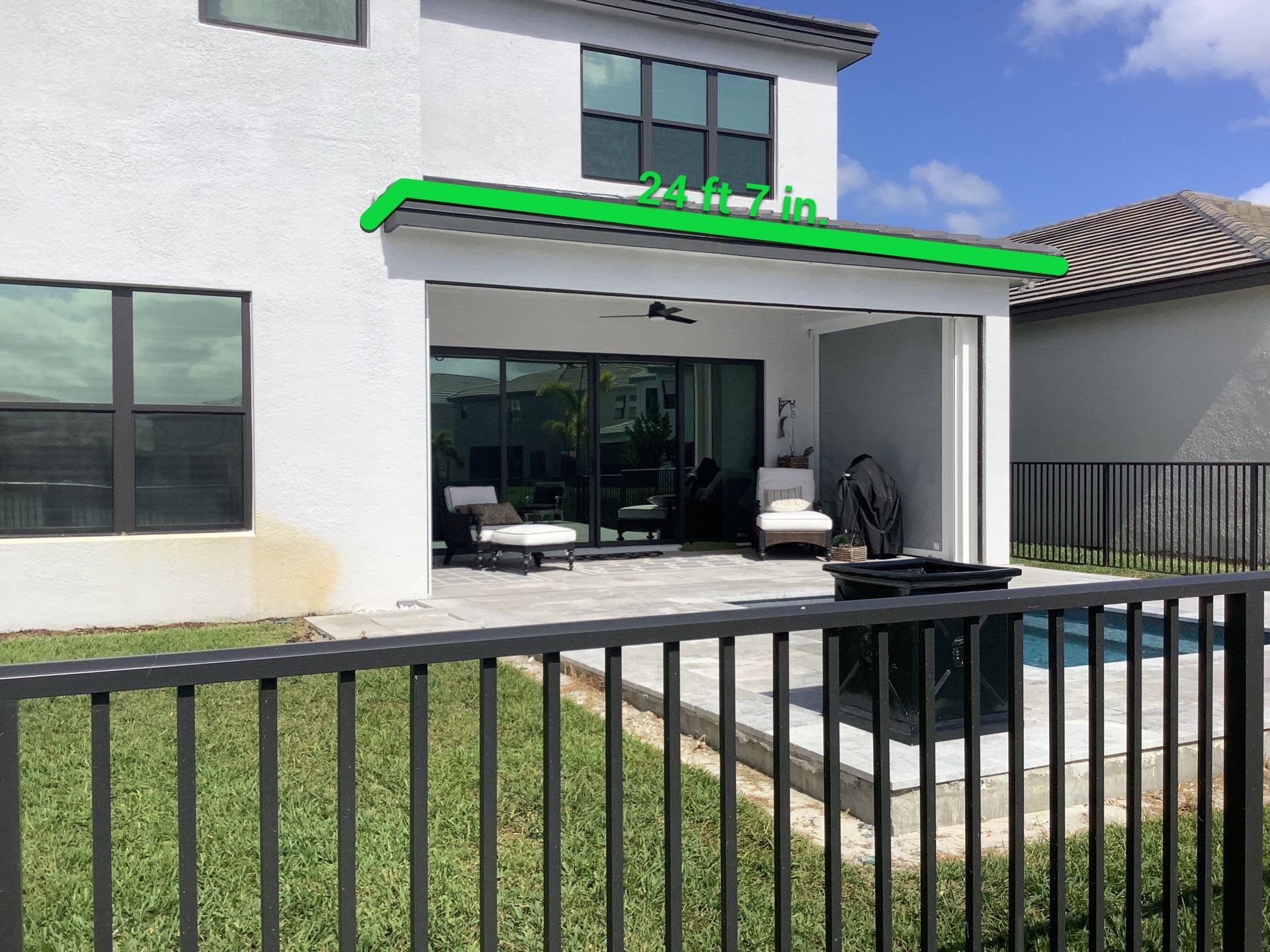 Splash Guard Gutters for Estero FL Rooflines by Gutter Professors