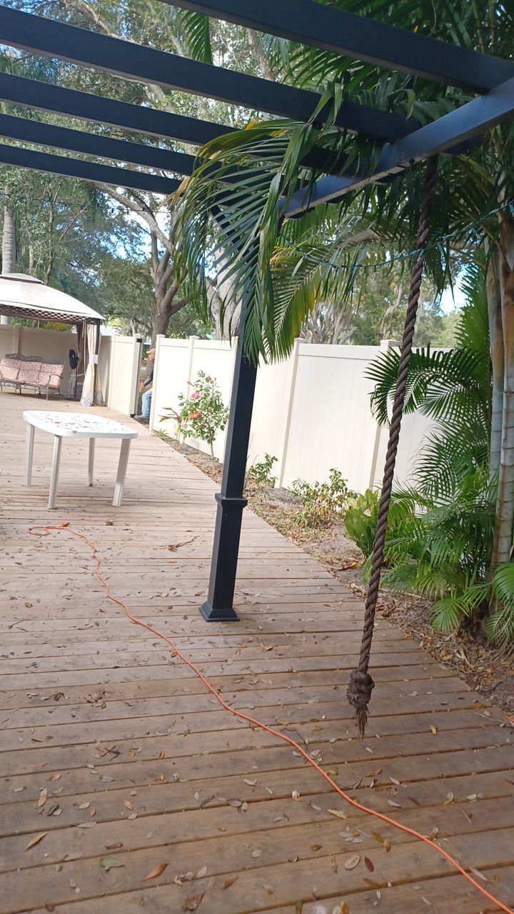 Sarasota, FL 6ft. Tall Tan Vinyl Privacy Fence  by Asap fence and gates, LLC