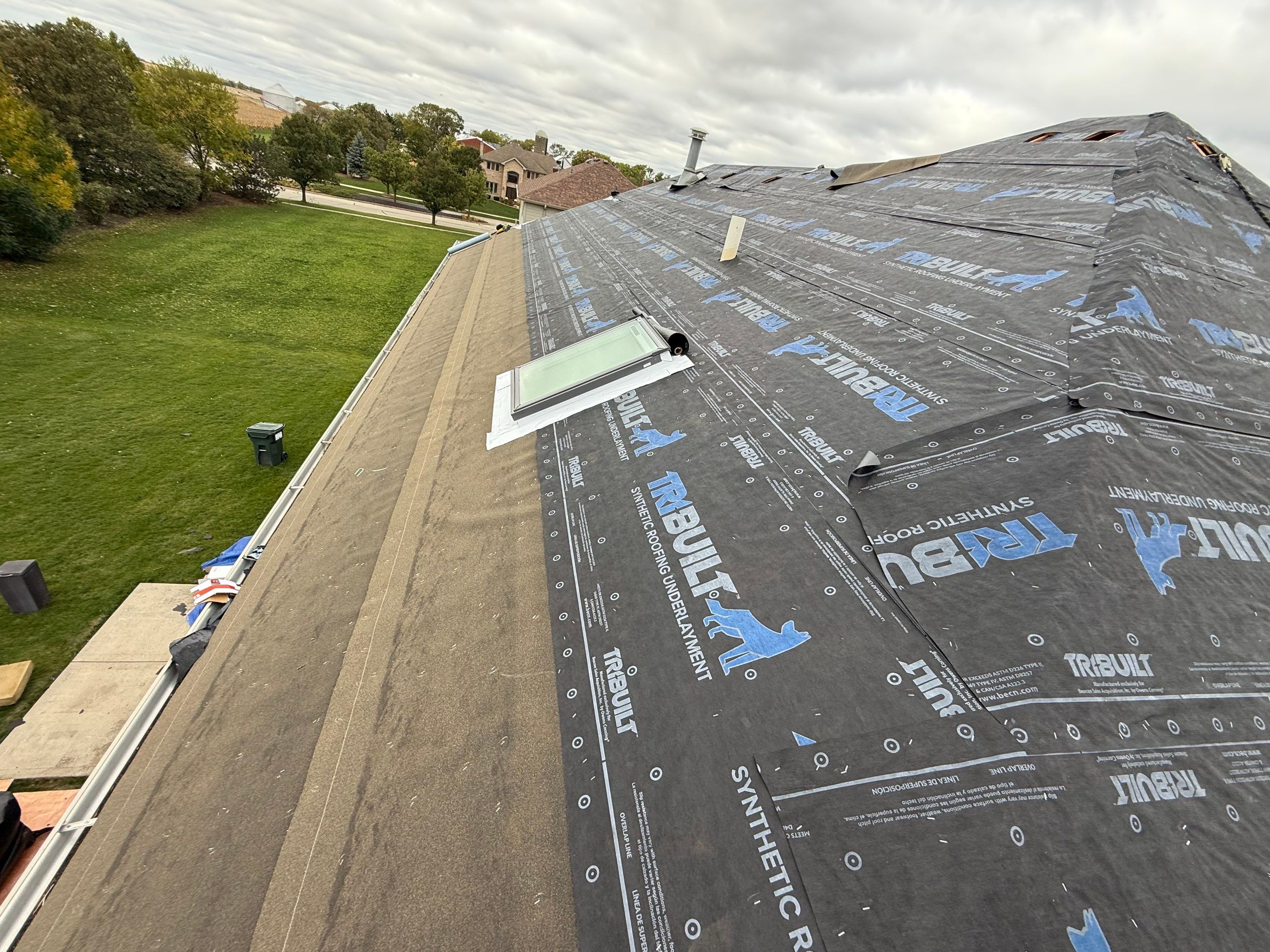 GAF Cedar Falls Roof and Velux windows by Optimal Home Improvement 