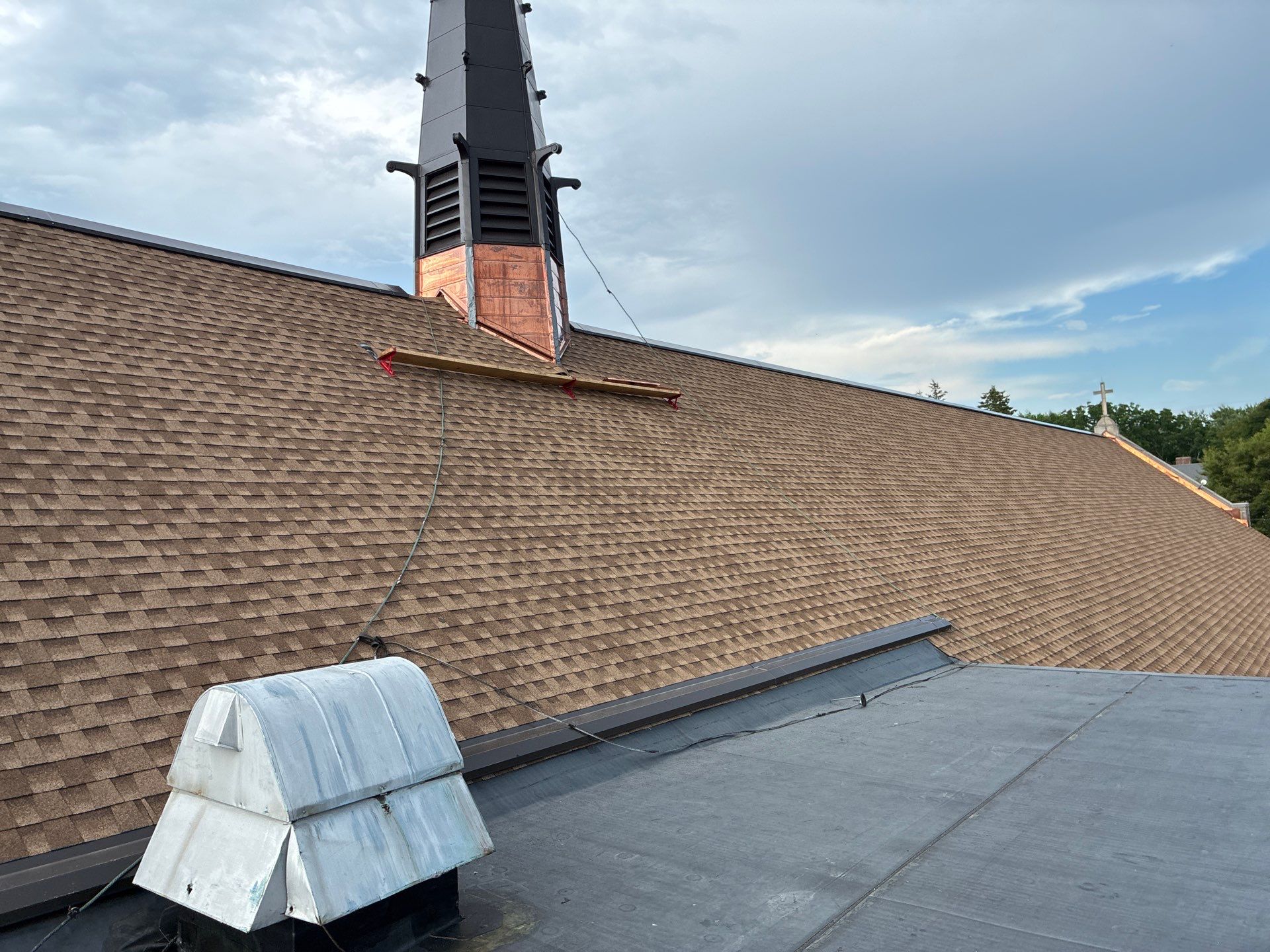 St. Pius Church - Commercial Roof Restoration by Rinaldi Roofing