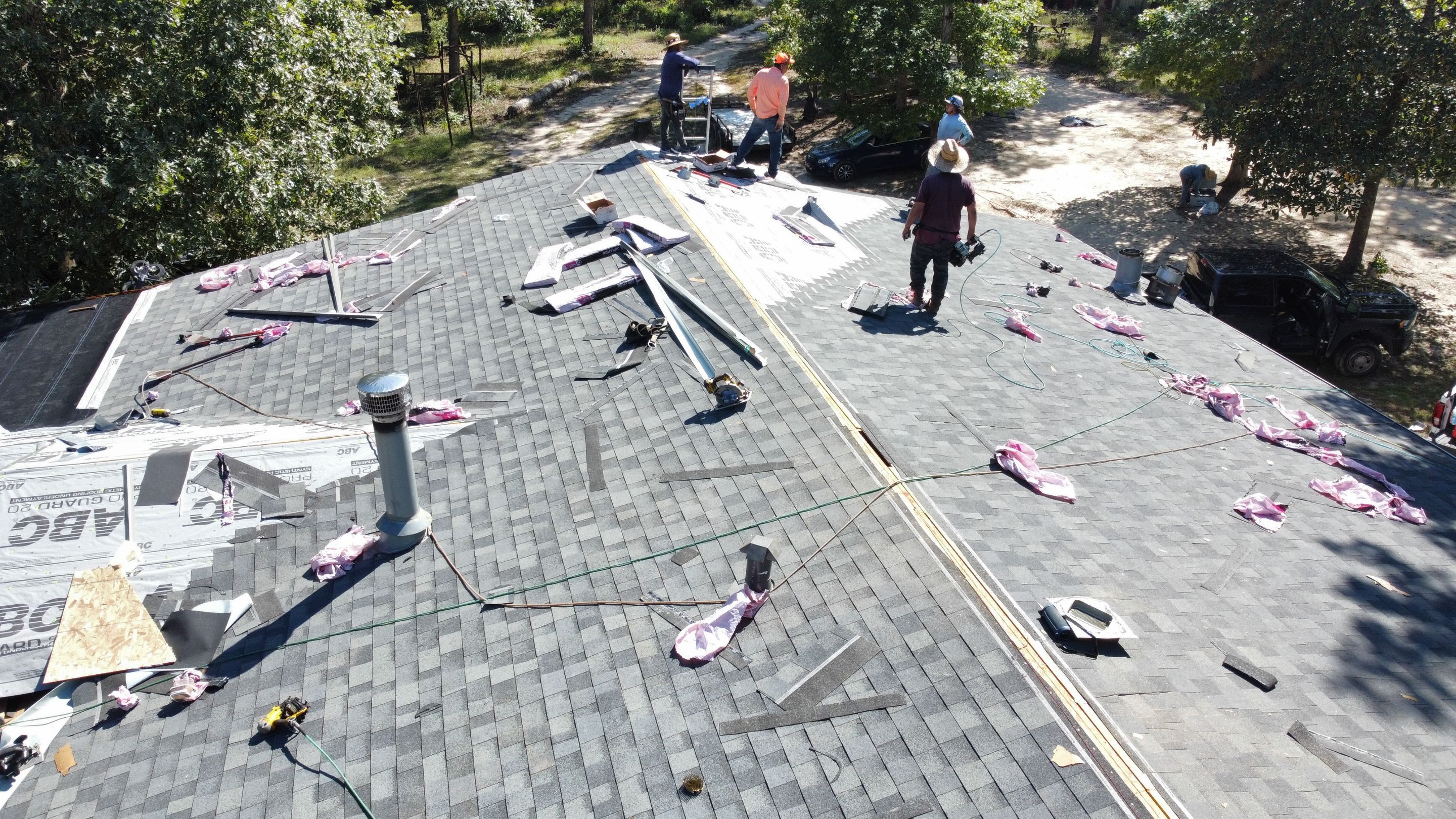 Project in Conroe by Roof Guard And Construction