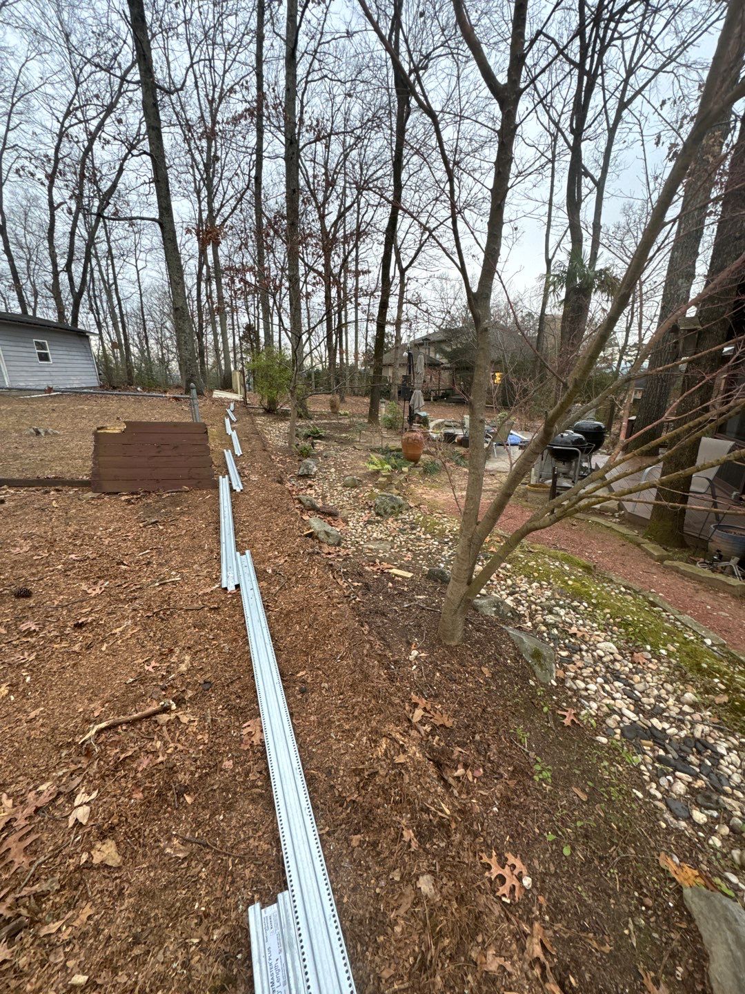Wendover Drive - Fence by Pillar and Pine