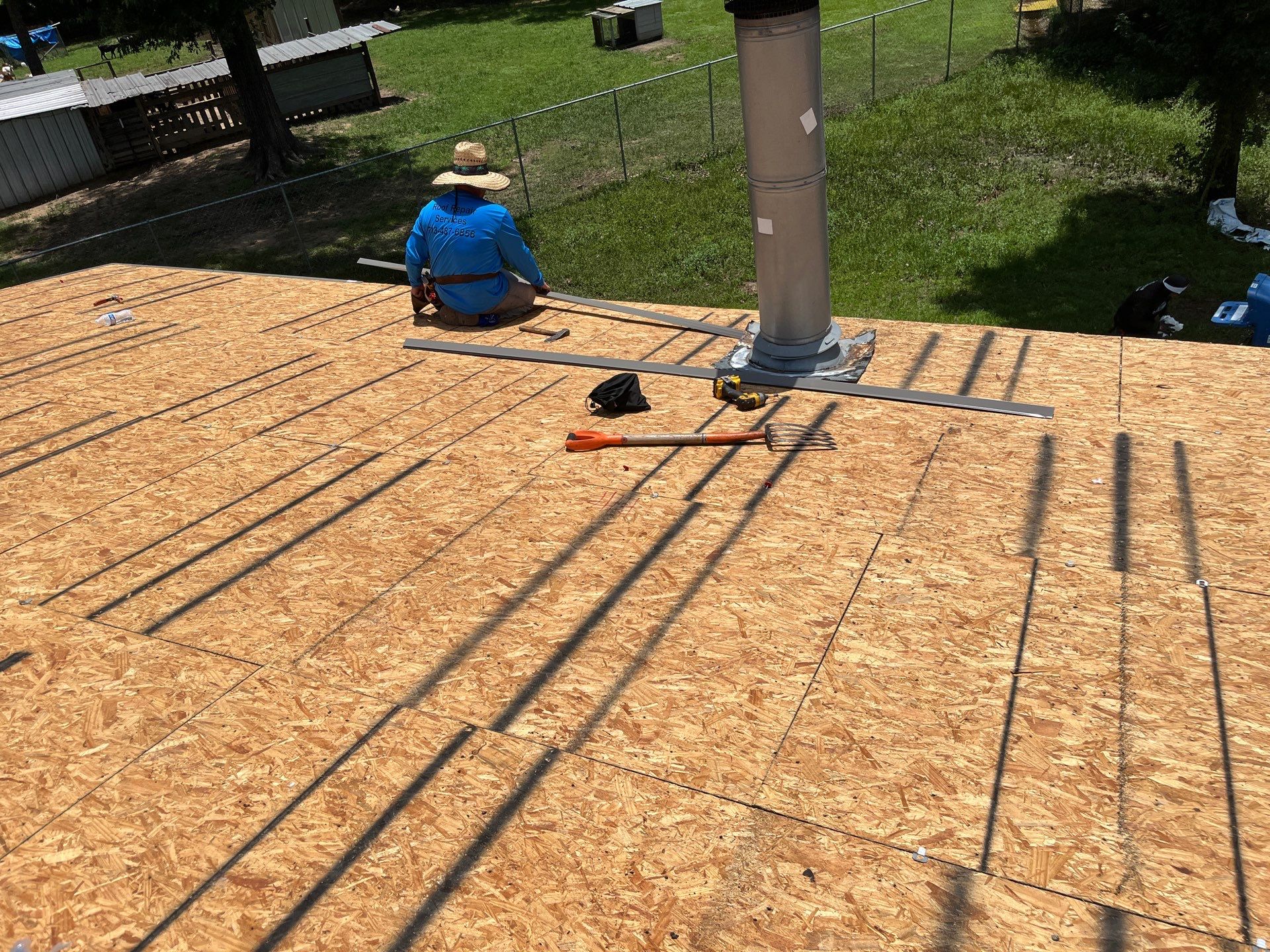 Residential Roofing Installation using Owen's Corning Duration (Lifetime) Shingles by Roof Repair Company