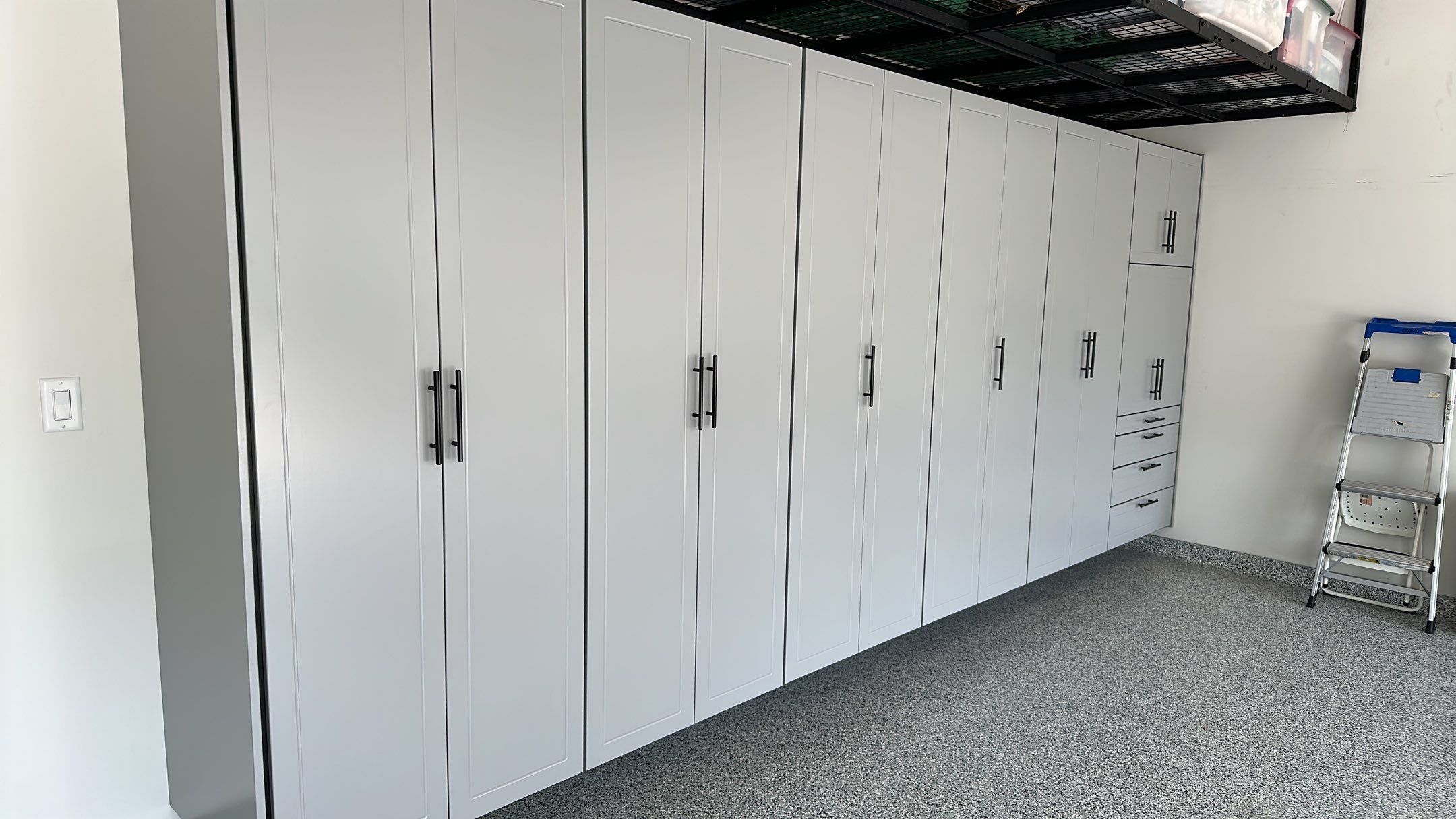 Luke W. gets new cabinets by Banner Garage
