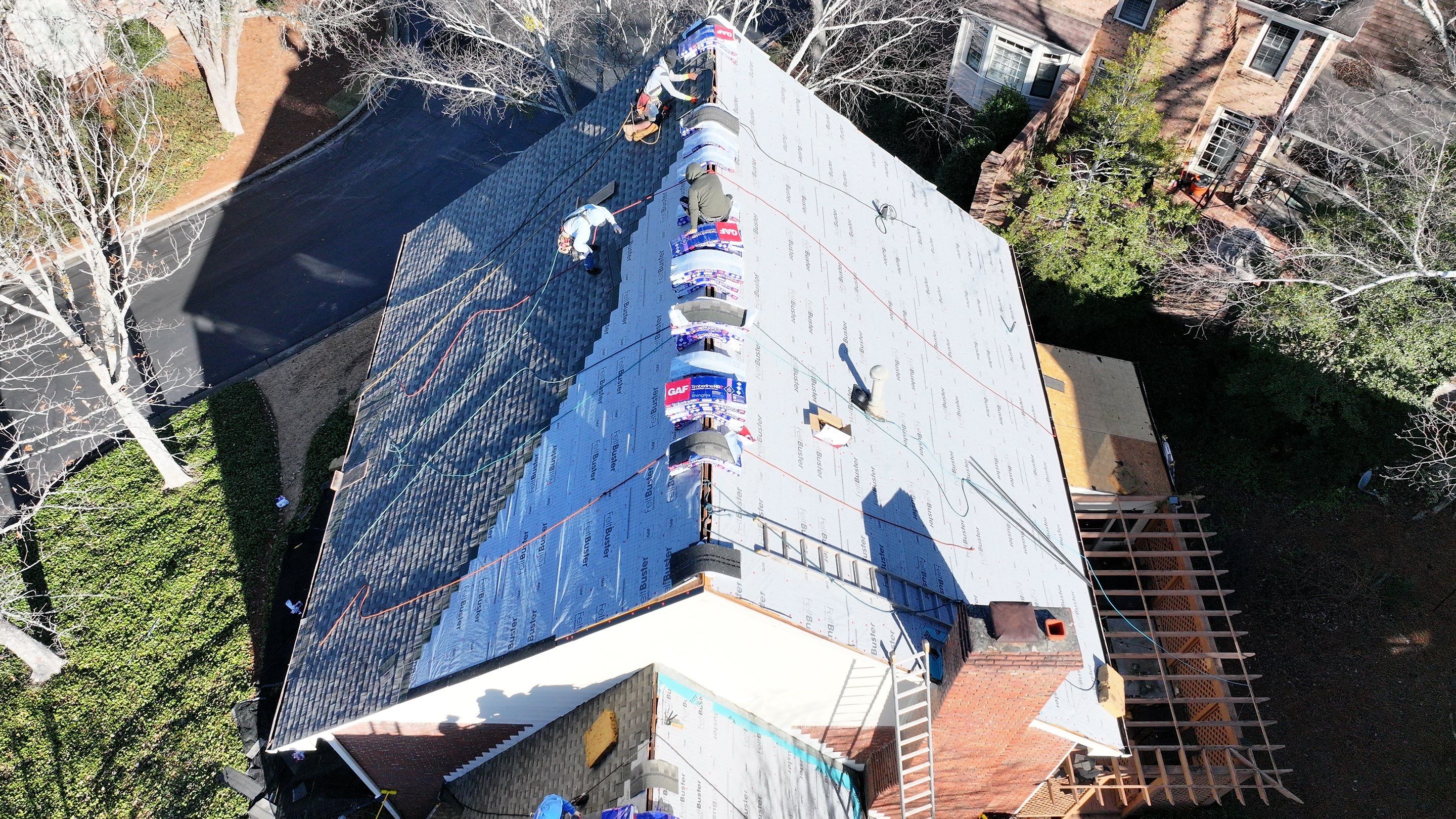 GAF Timberline HDZ in Weathered Wood by Element Pros Roofing, LLC