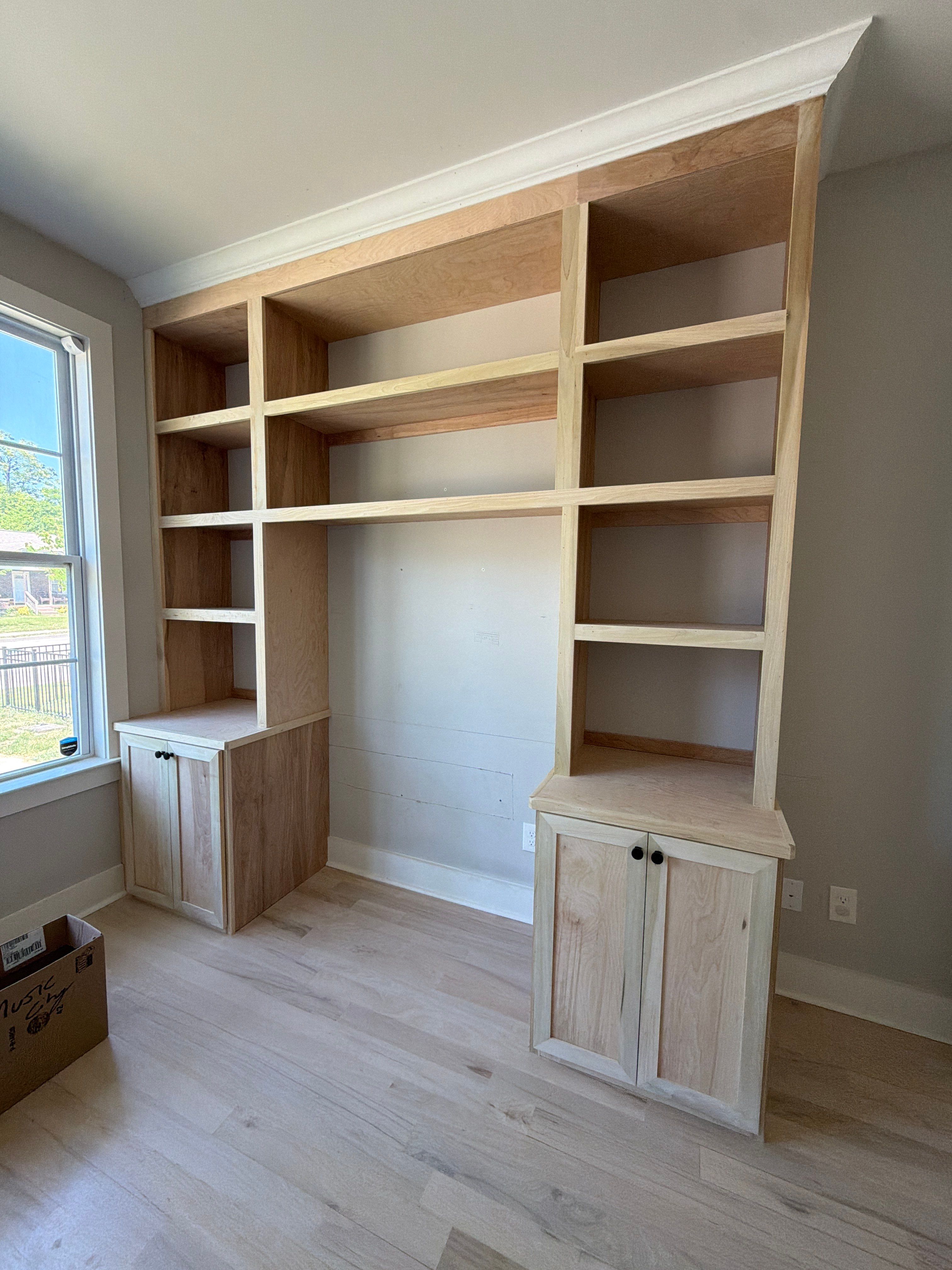 Custom Cabinets + Painting in Nashville by Music City Improvements