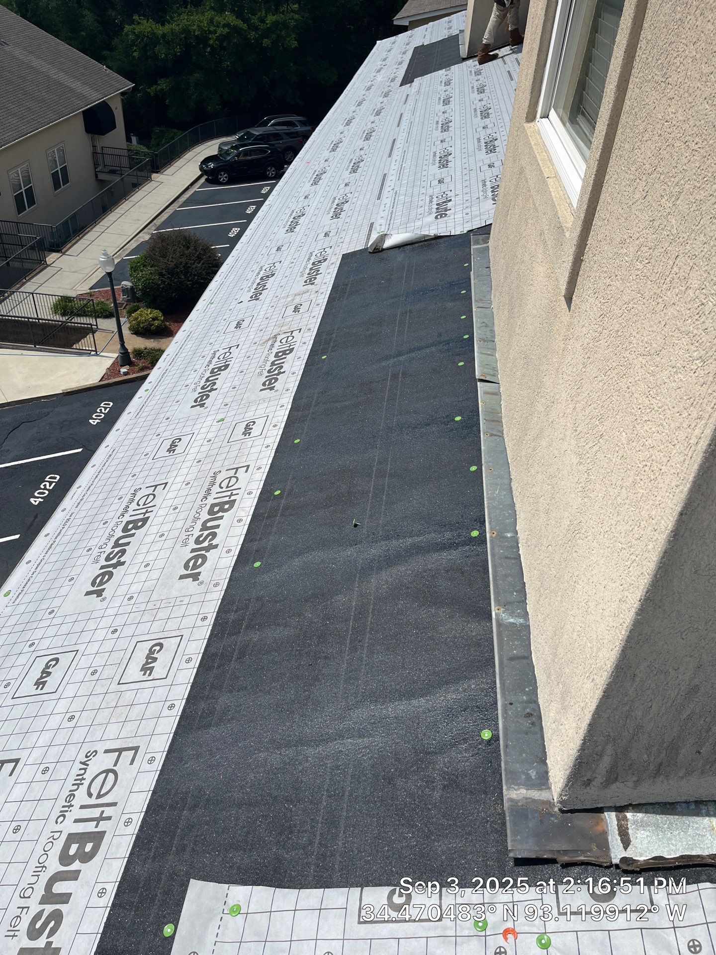 Multi-Unit Architectural Shingle Roof Replacement in Hot Springs Arkansas by Temple Roofing and Exteriors