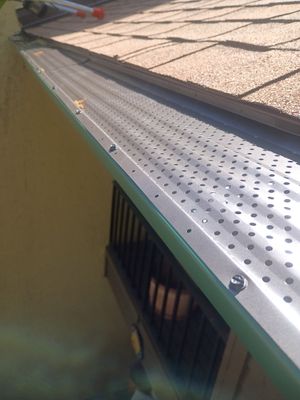 Leaf Guard using Gutter Guards & 3X4Downspoutsts in Sarasota FL