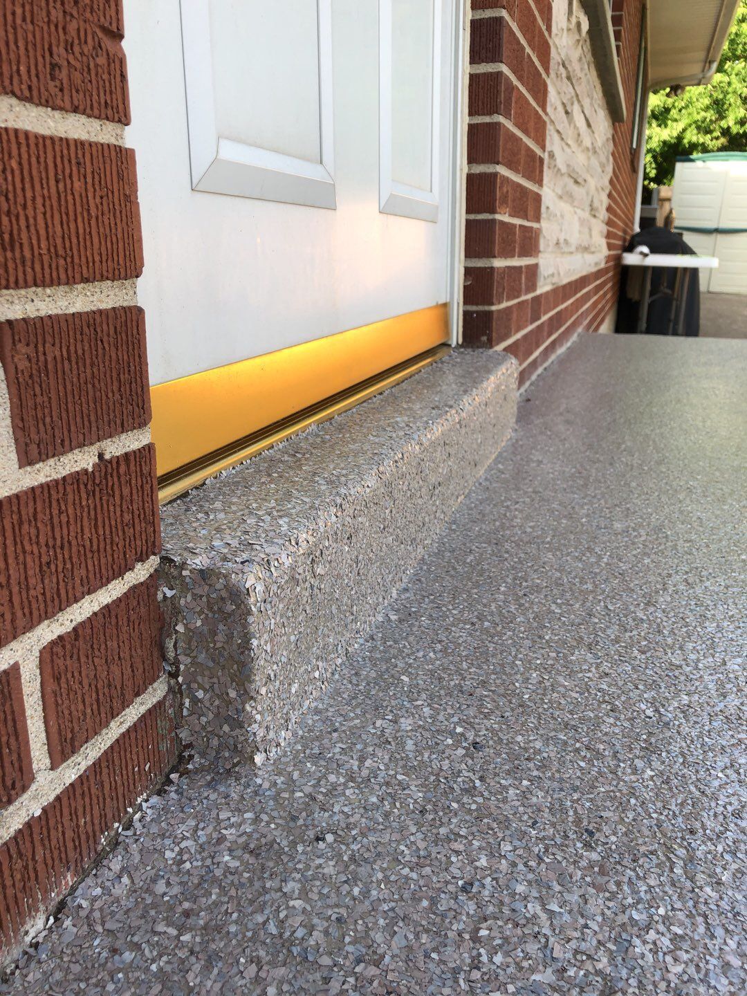 Patio Installation using Fieldstone by Your1DayFloor.com