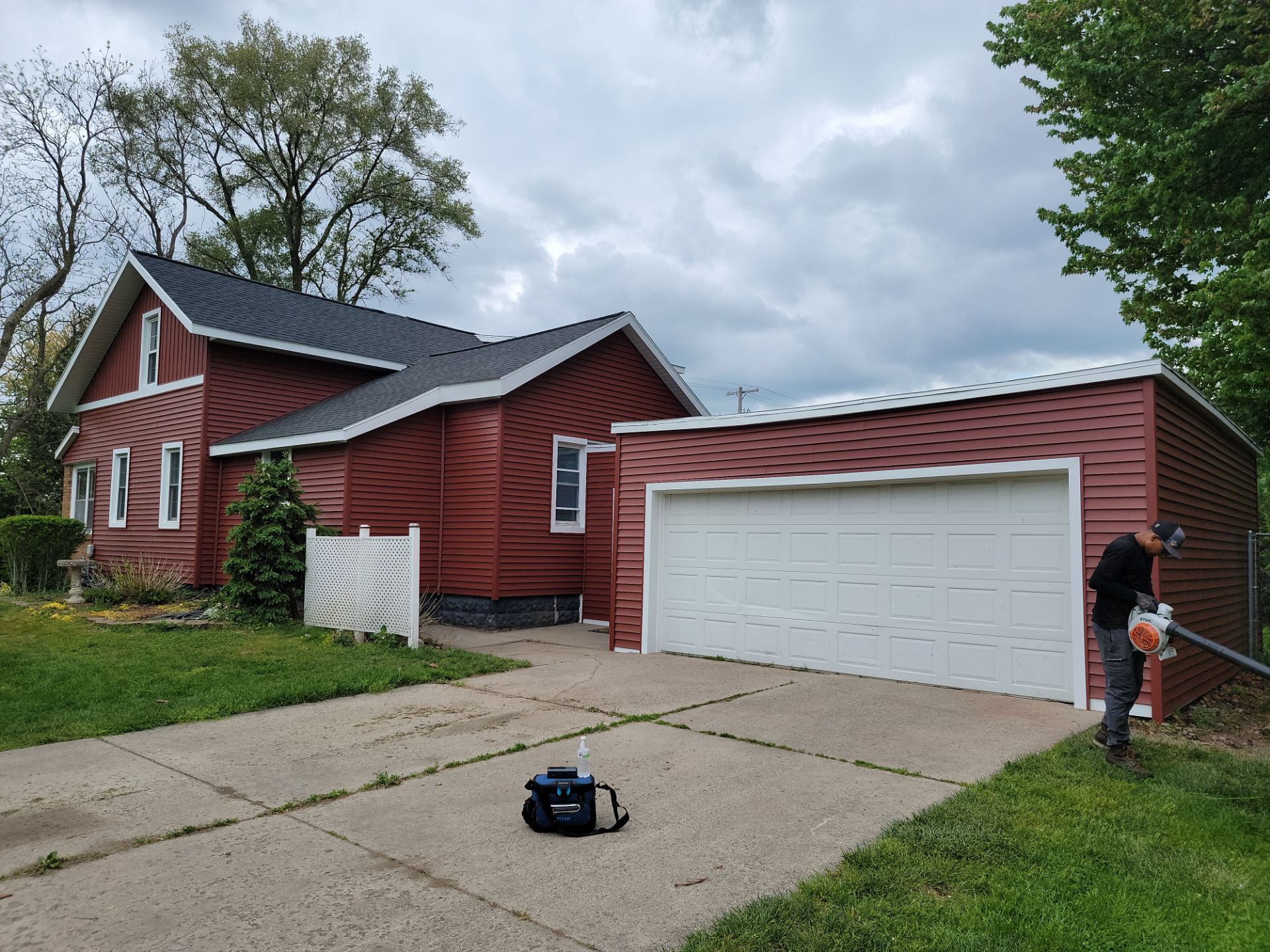 Siding Installation using Royal Brand Siding by Avalon Roofing and Exteriors