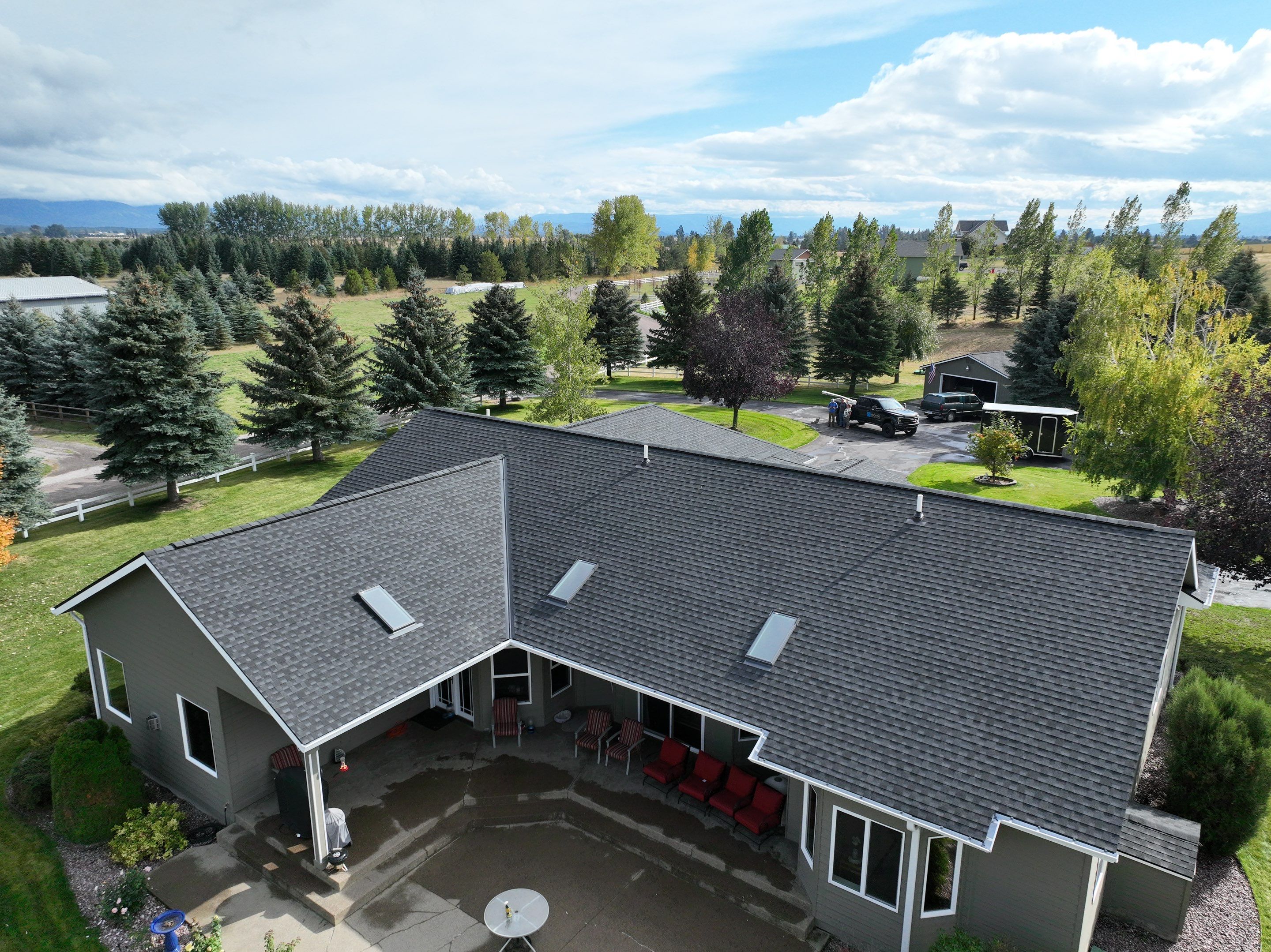 GAF Timberline HDZ - Charcoal by Montana Roofing Solutions