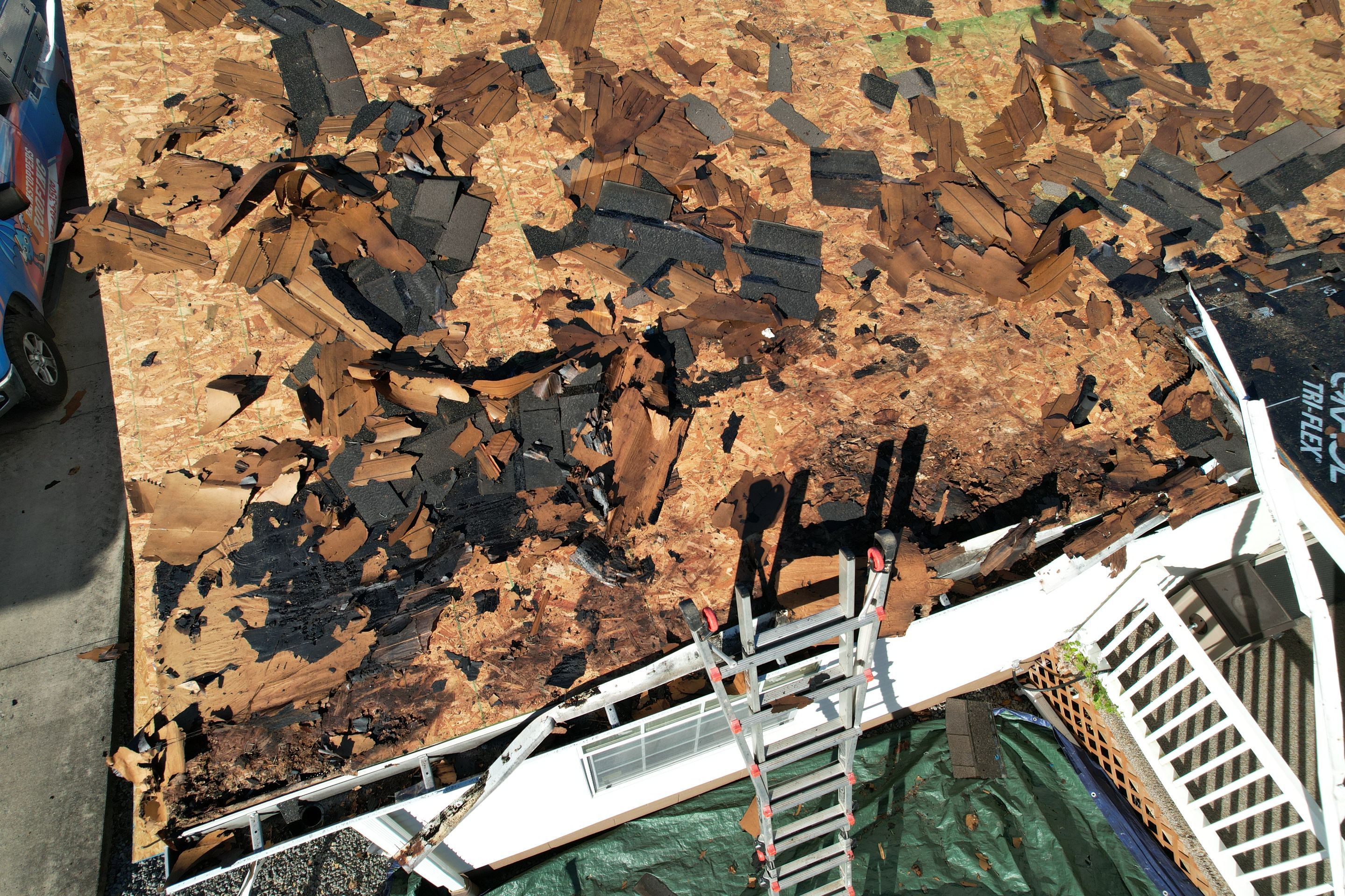 Residential Roofing Installation using GAF Timberline HDZ Shakewood by Rainstoppers Roofing