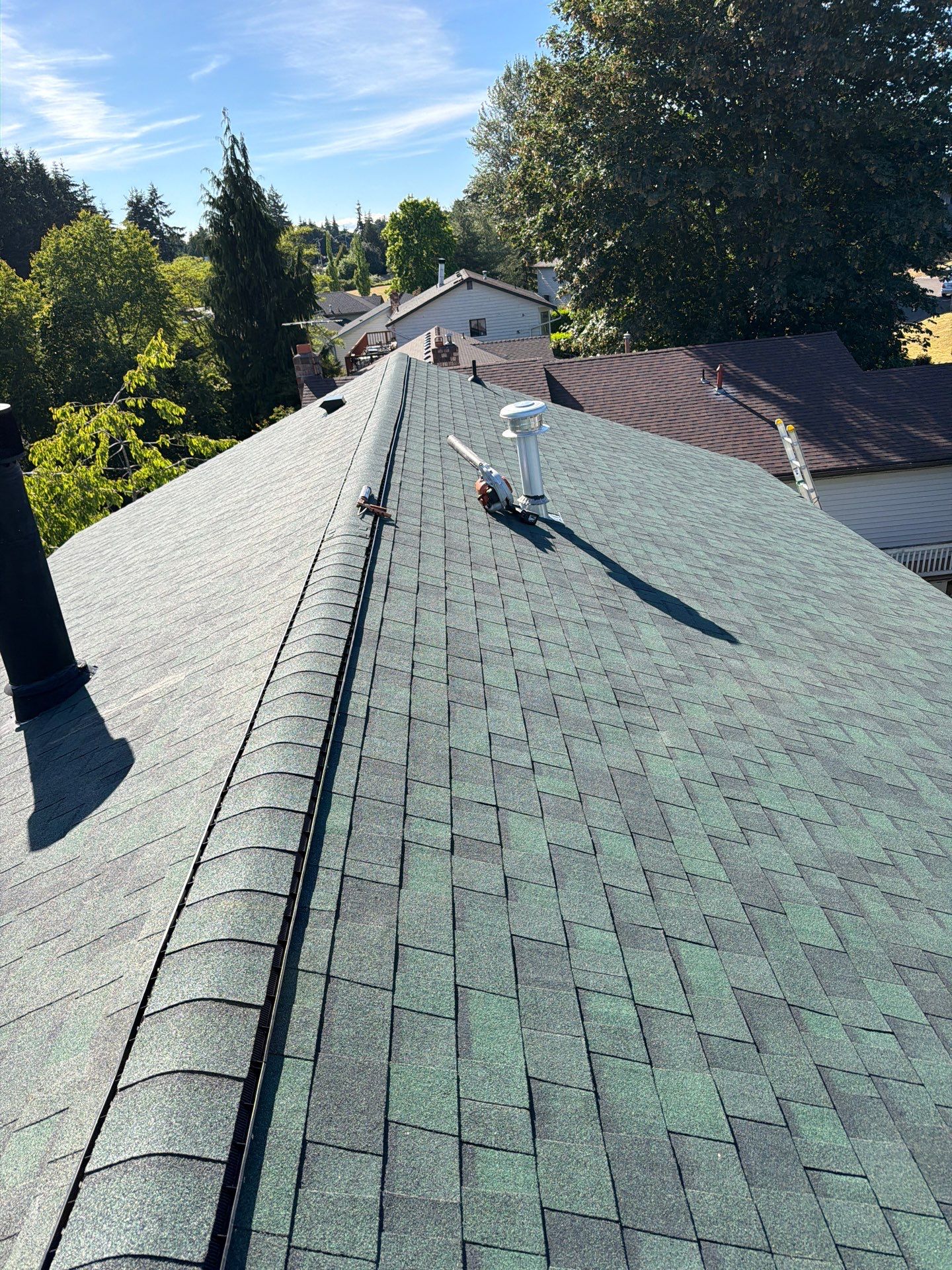 Residential Roofing Installation using GAF HDZ Shingles by Roofing Formula LLC