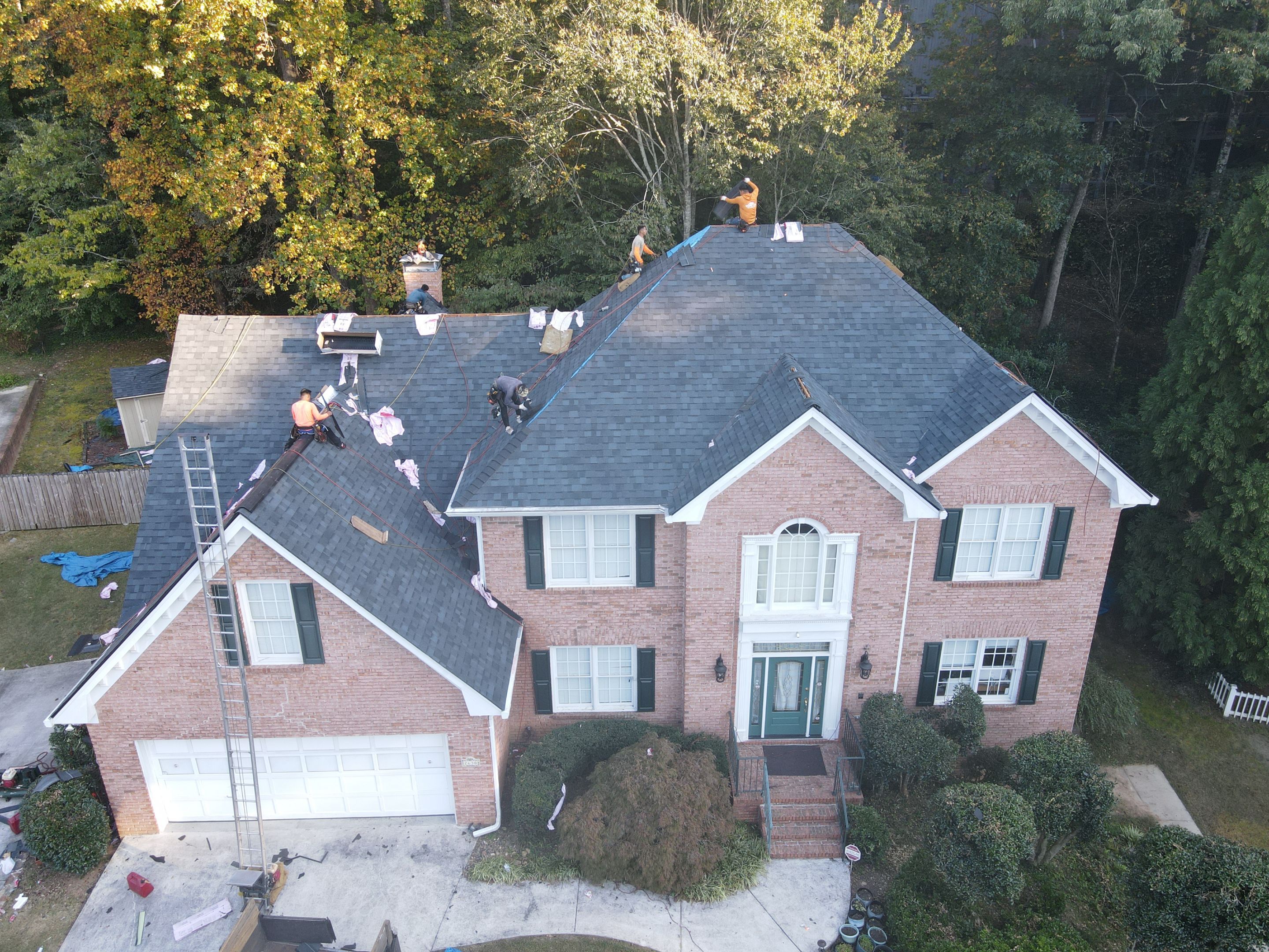 Residential Roofing Installation using Owens Corning by Inspector Roofing and Restoration