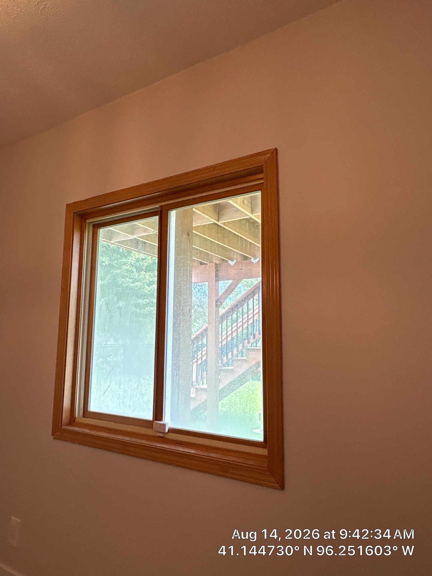 Natural Wood Window Installation and Interior Refresh in Gretna by CompanyCam Sales Demo