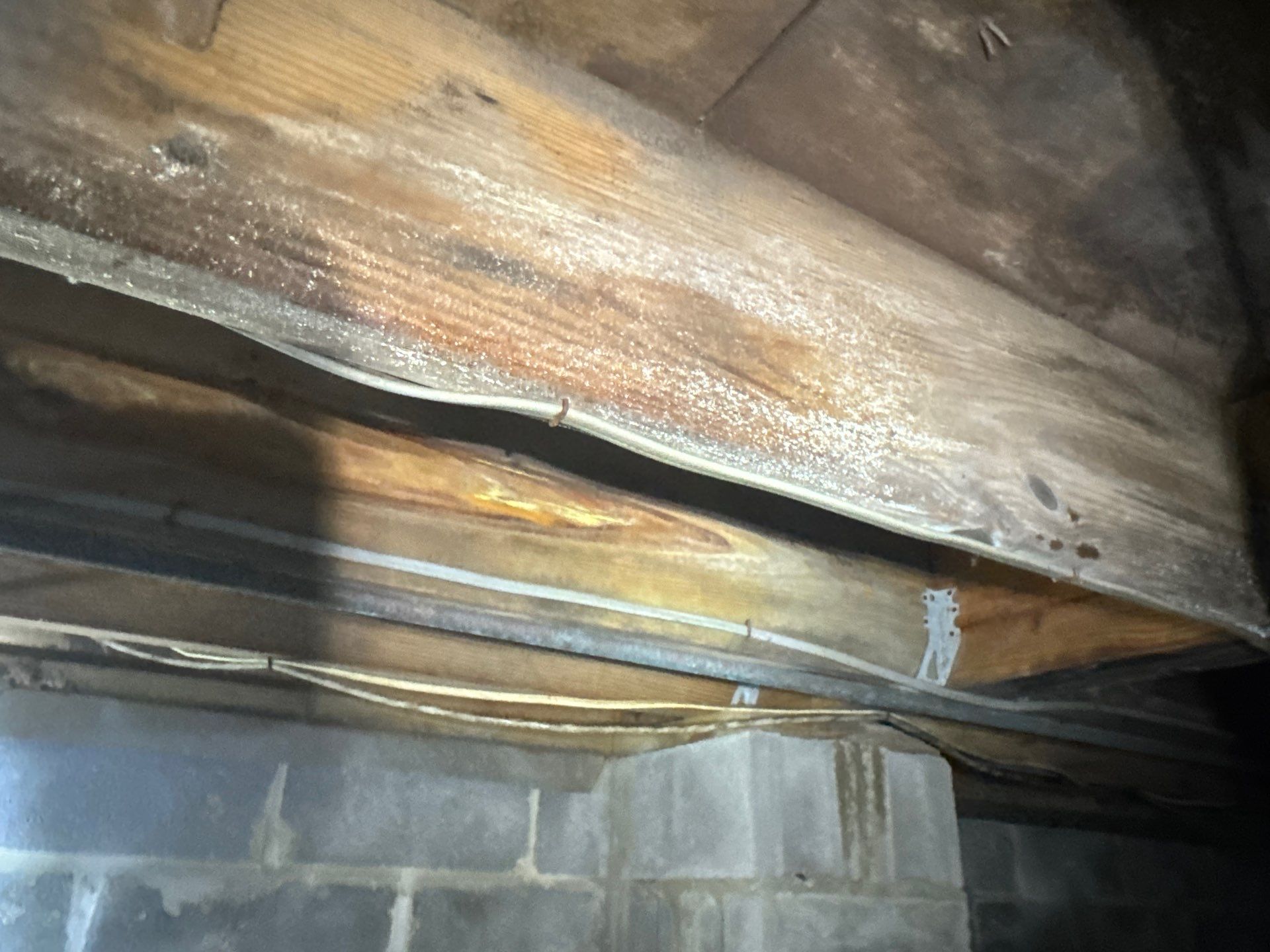 Project in Carrsville by Patriot Crawl Space Repairs