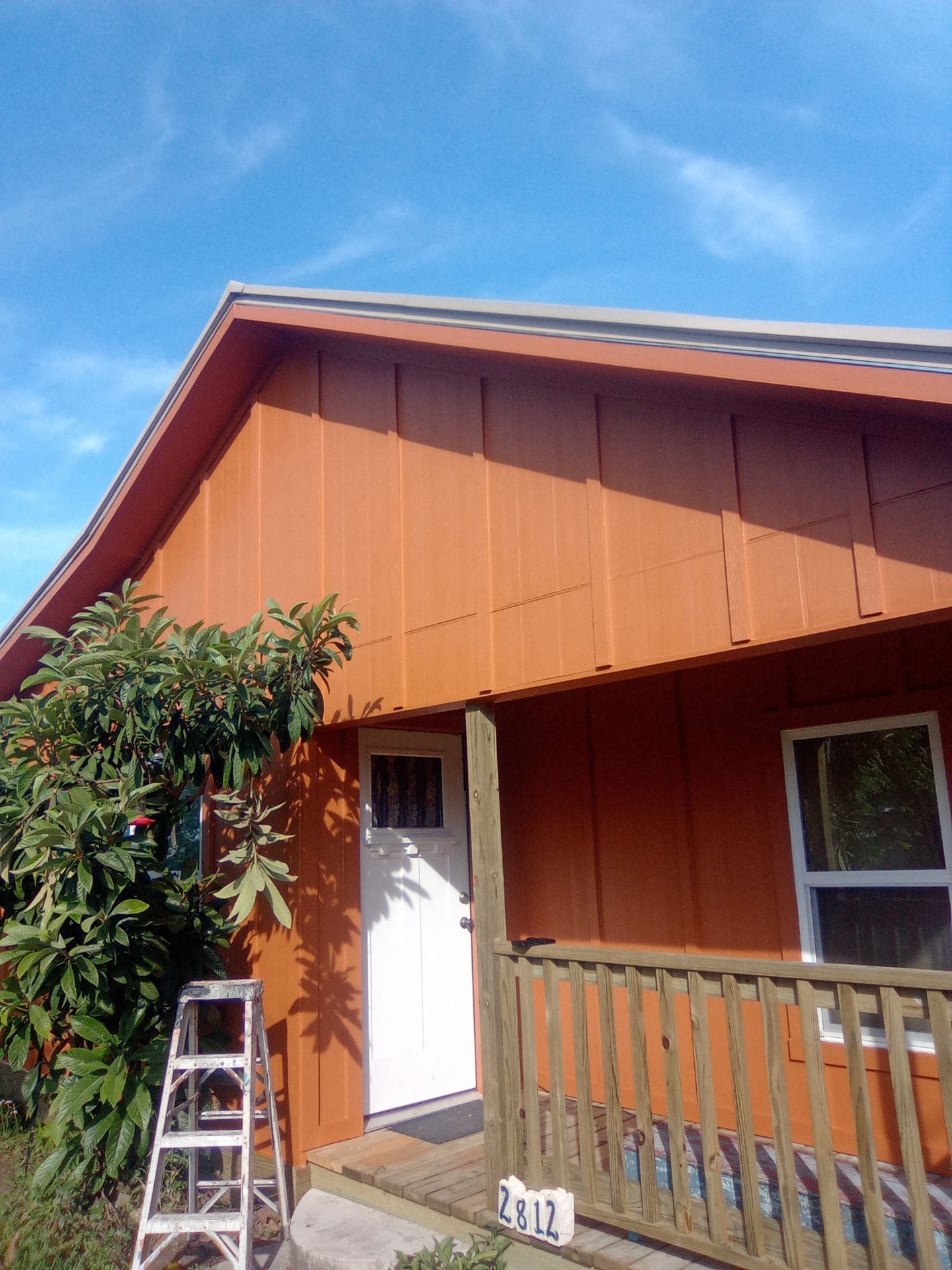Vinyl to Hardie by Bayfront Roofing and Construction