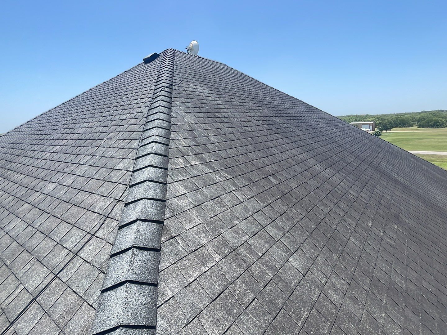 Residential Roofing Installation using GAF HDZ Barkwood by Lighthouse Roofing