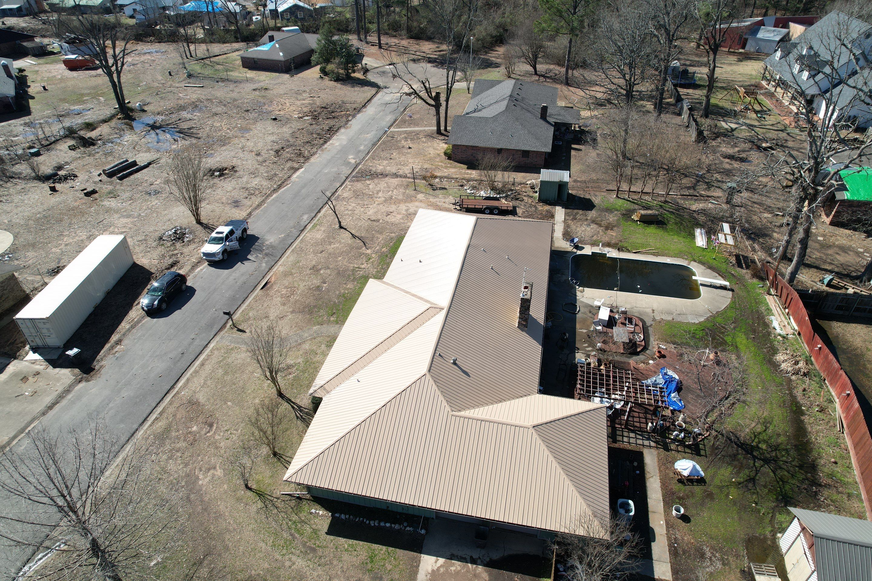 Residential Roof Replacement in Idabel, Oklahoma by Hostetler Roofing