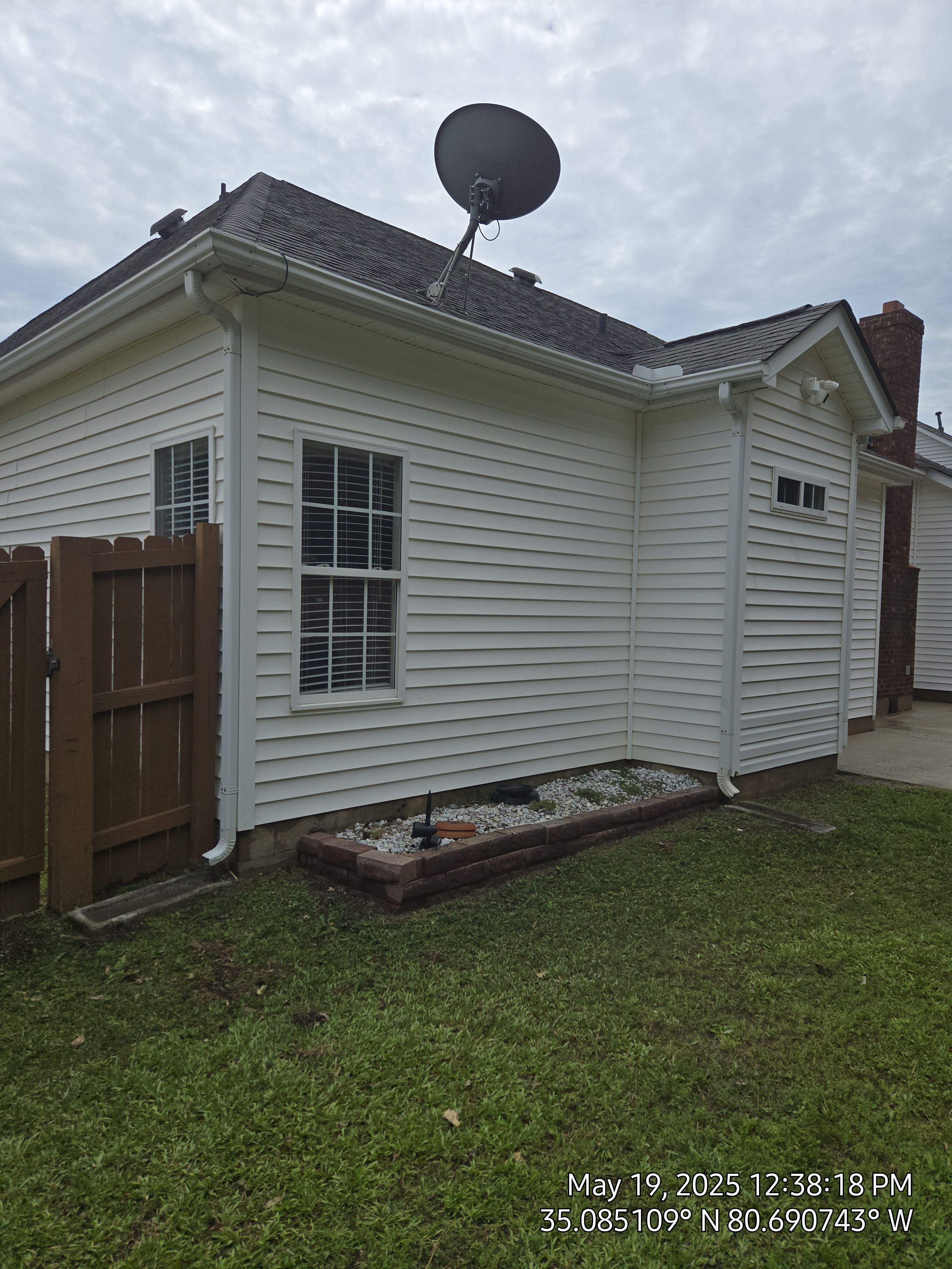 House Wash using cleaner by Power Wash Masters LLC