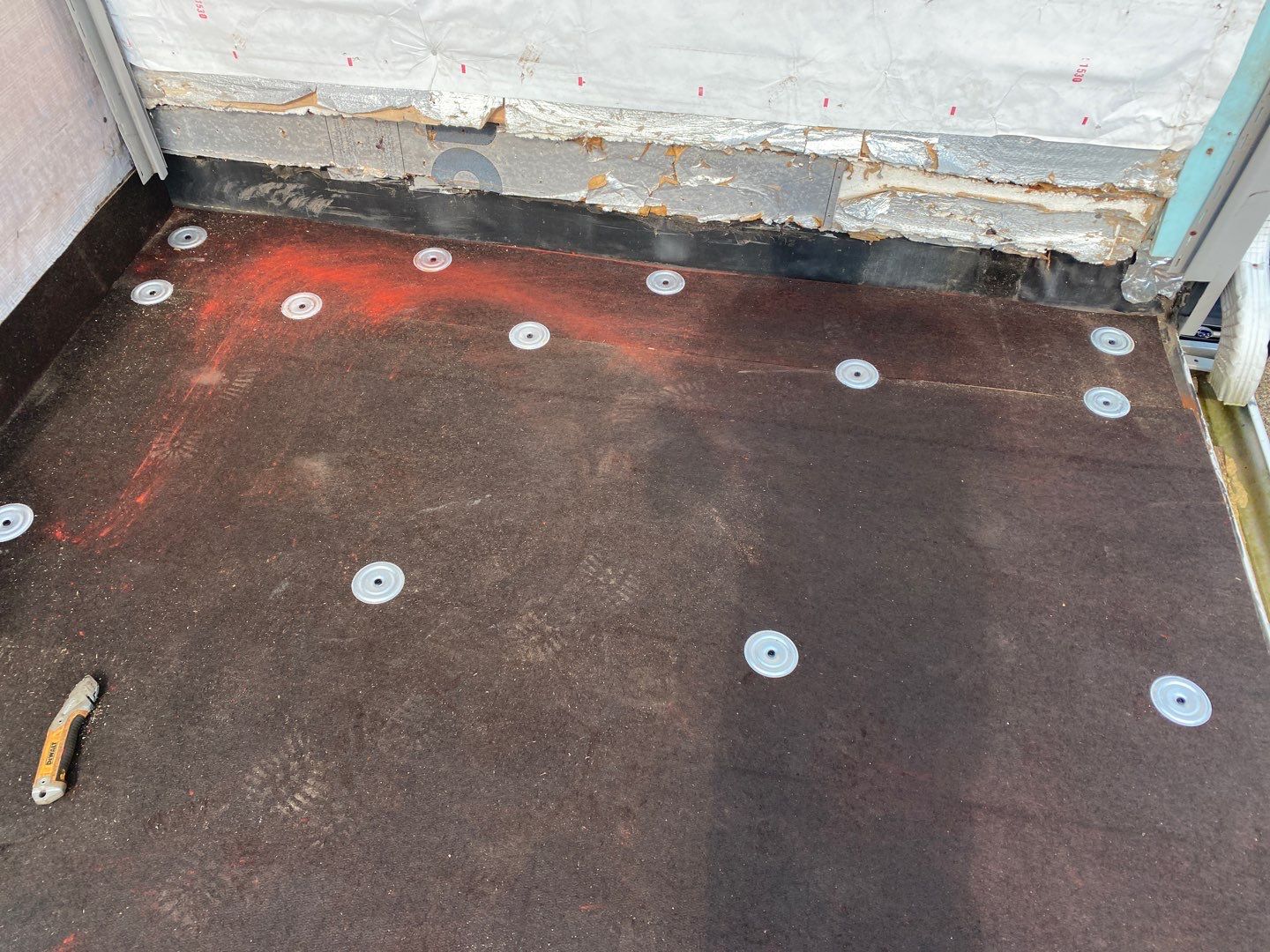 Deck Installation using trex over epdm roof by A Plus Exterior