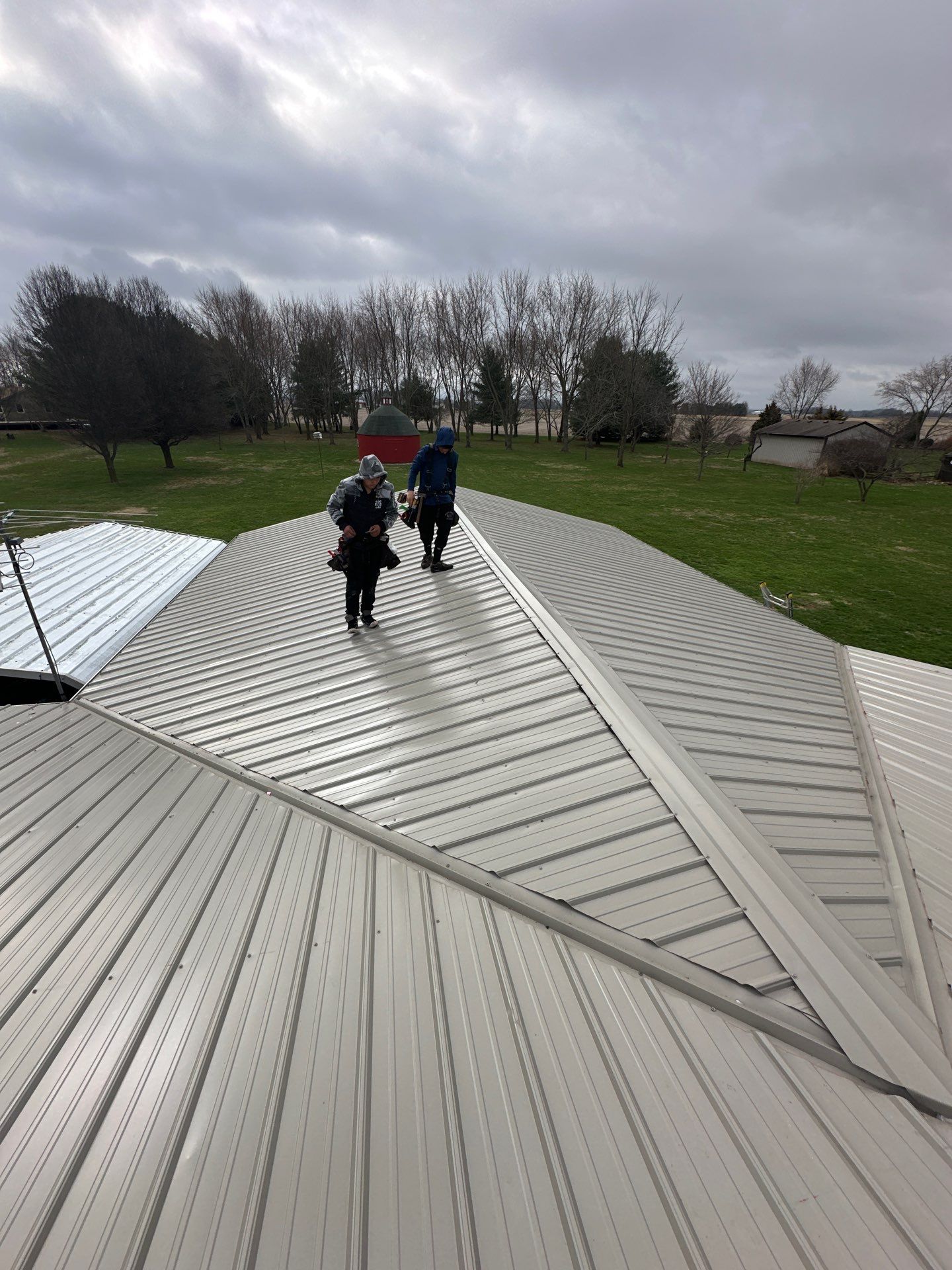 Classic Rib Metal Roofing - Clay by Hoel Roofing & Remodeling