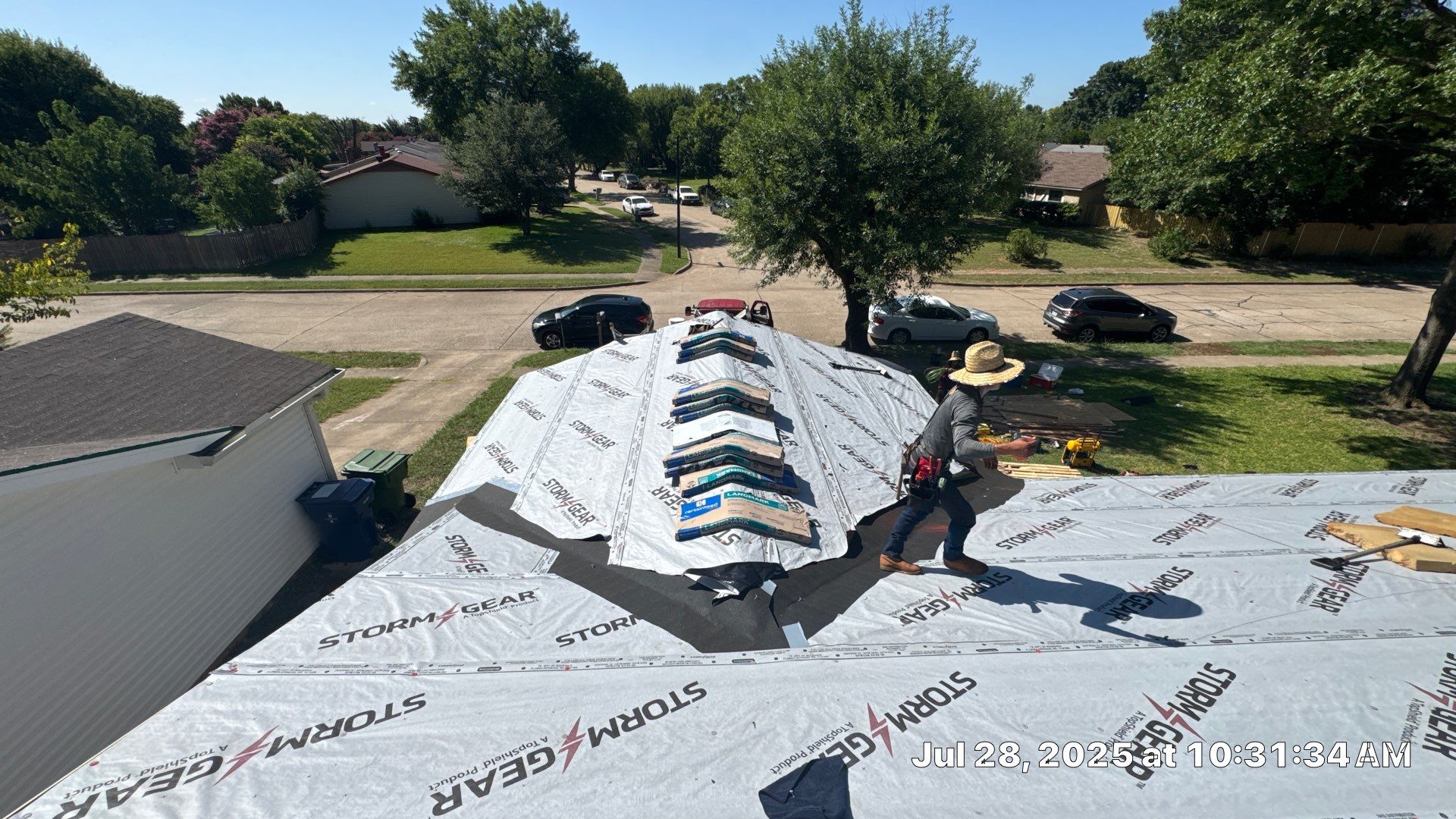 Project in Garland by Rhino Roofing and General Contracting, LLC