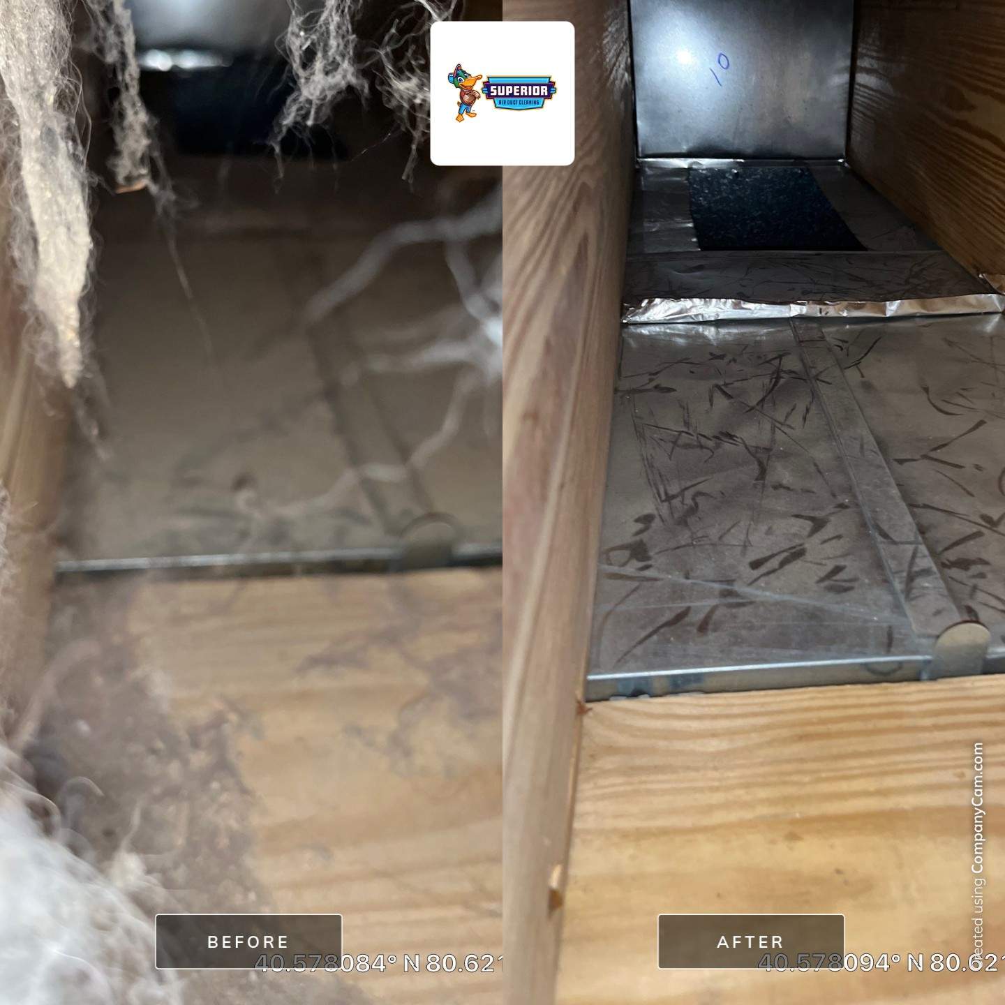 Air Duct Cleaning With a Vacuum Truck in New Cumberland, WV by Superior Air Duct Cleaning