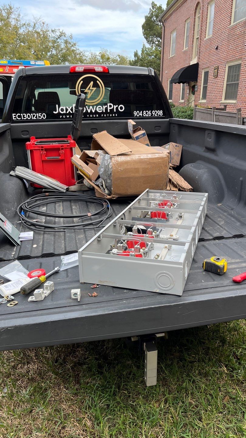 4 Gang Meter Center Replacement by JaxPowerPro