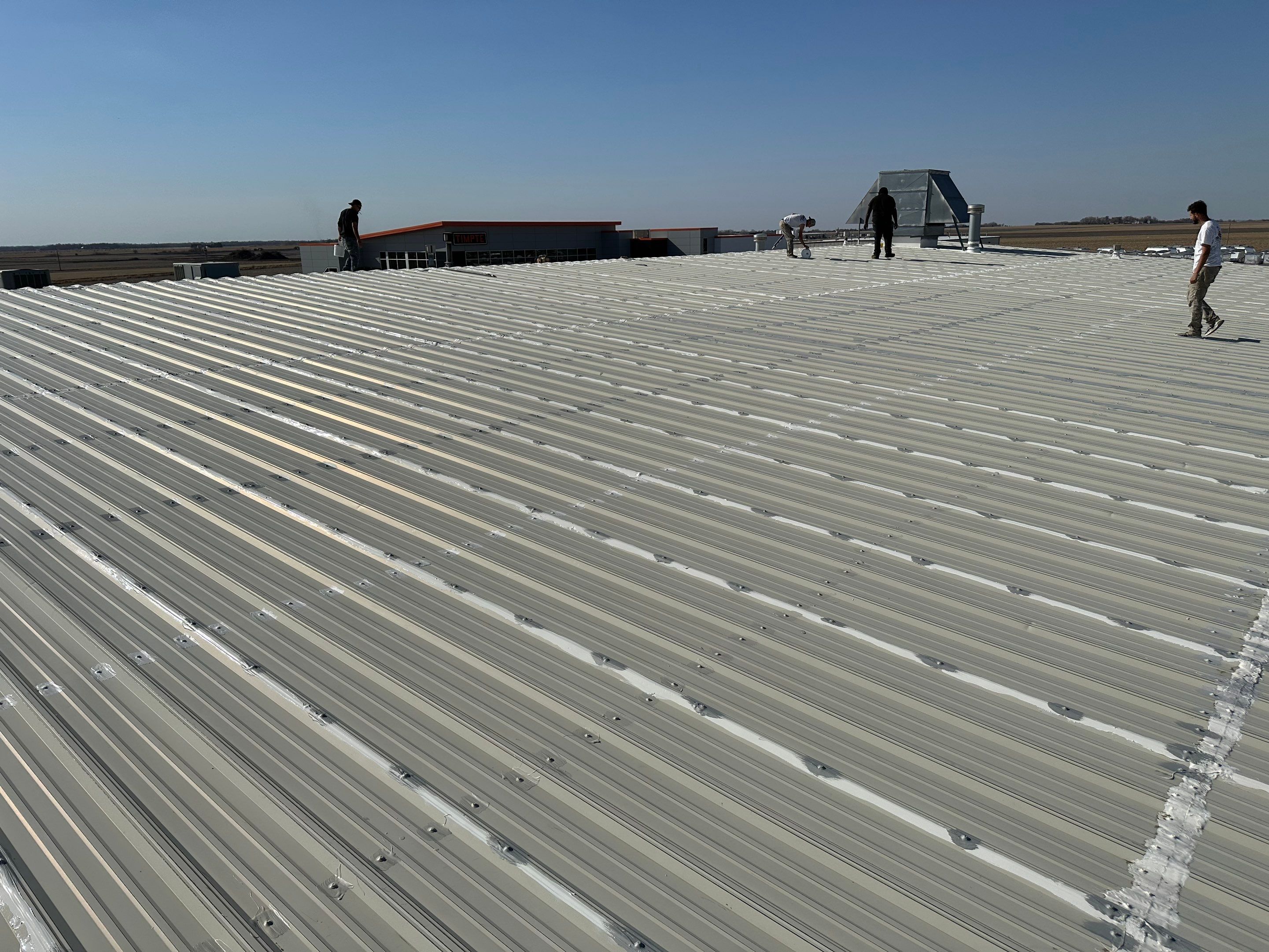 Metal Roof Restoration - David City, NE by Tillotson Enterprises