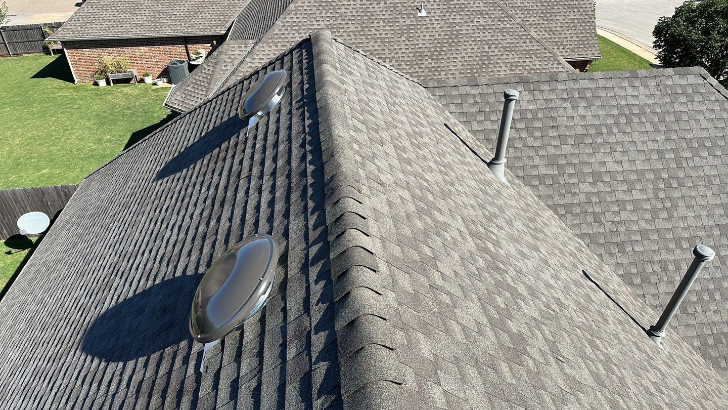 roof & vent replacement in Edmond by McCann's Roofing and Construction