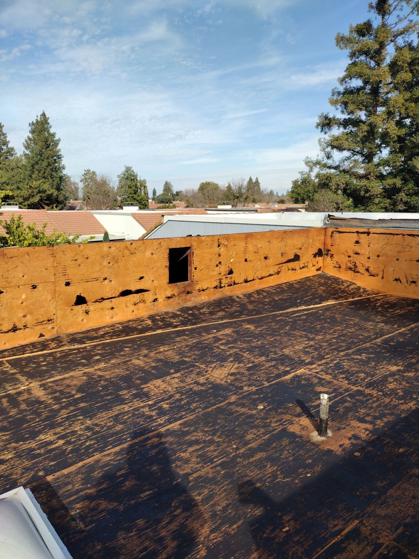 Residential TPO Flat Roofing - Fresno CA by Grandmark Service Company