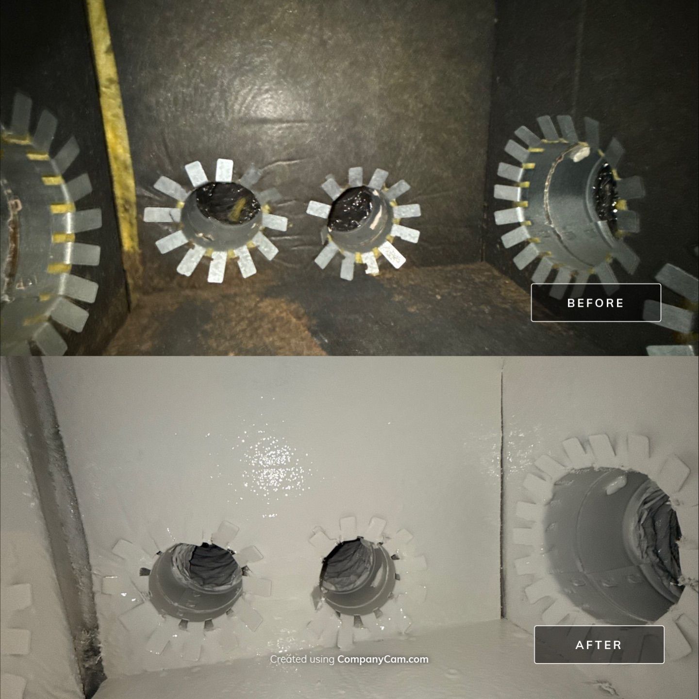 Project in Columbus by Voyager Air Duct Cleaning