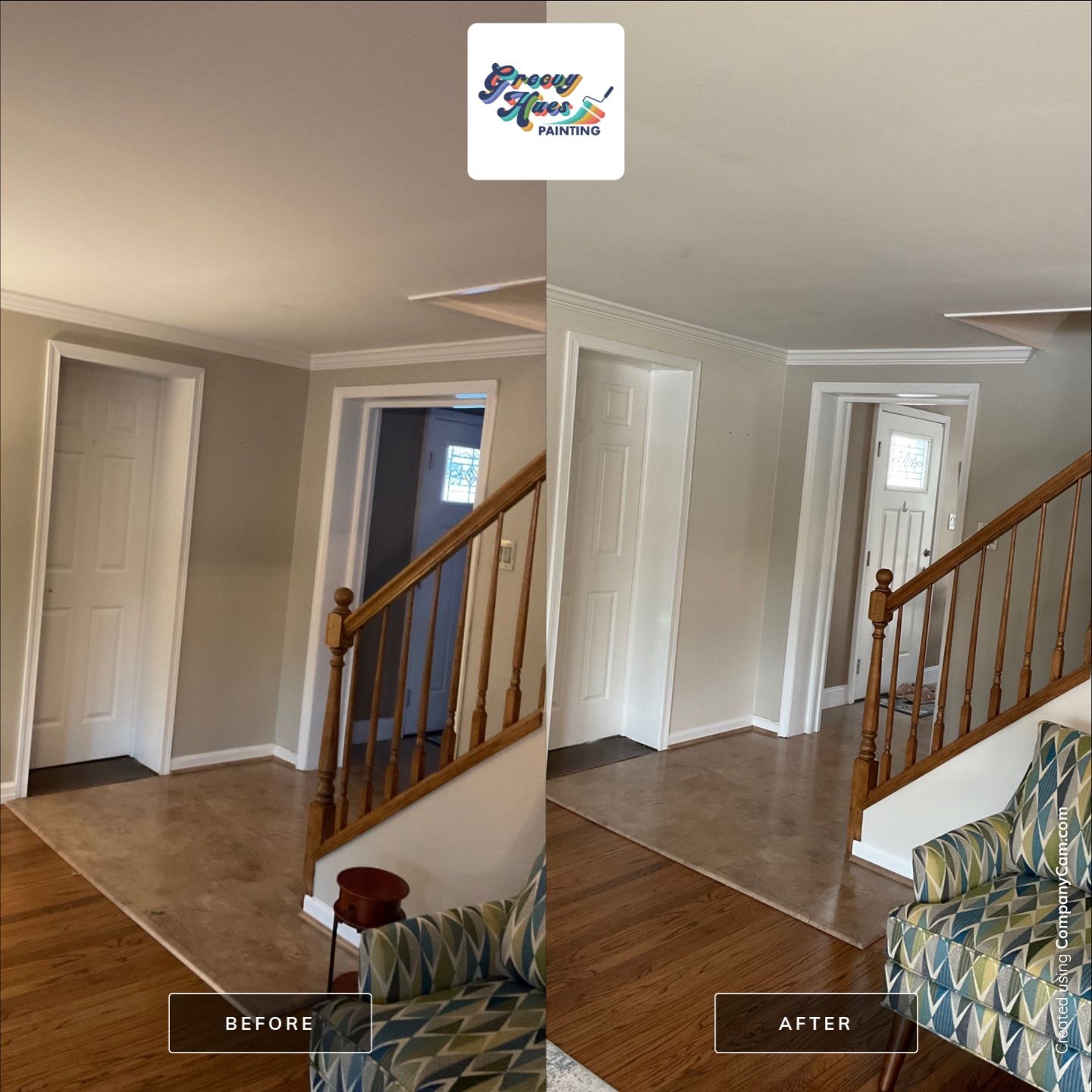 Warm Color and a Fresh Flow Through the Home by Groovy Hues