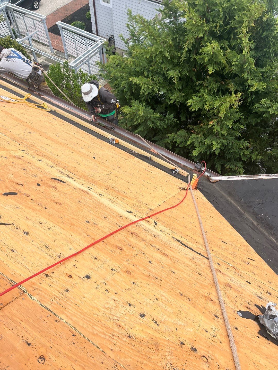Residential Roofing Installation using Cedar Shakes by CMNG LLC
