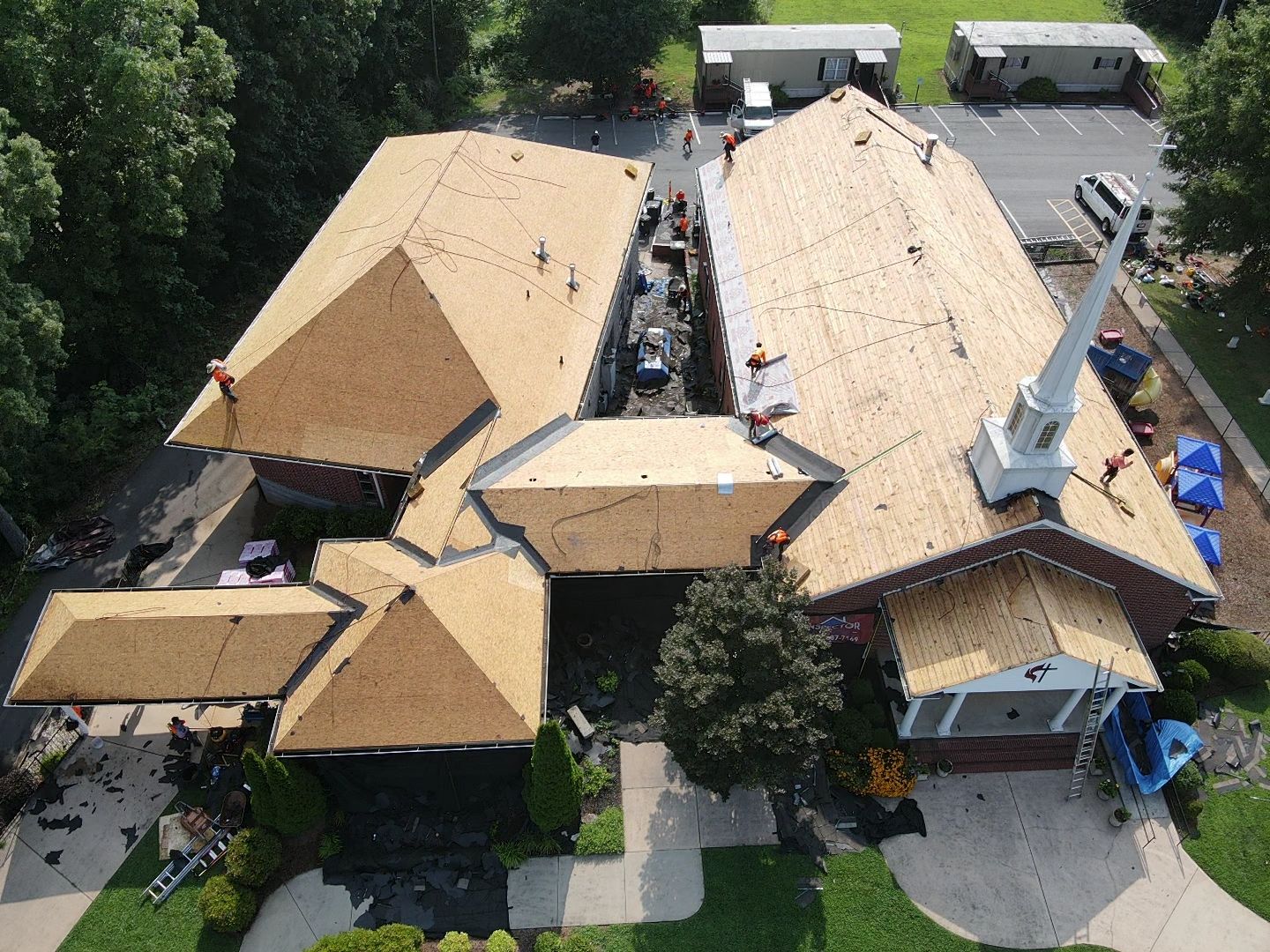Bethelview Baptist by Inspector Roofing and Restoration