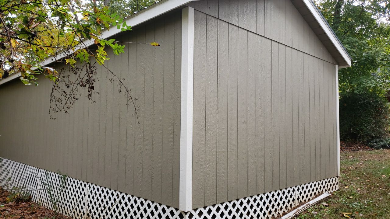 House Wash using cleaner by Power Wash Masters LLC