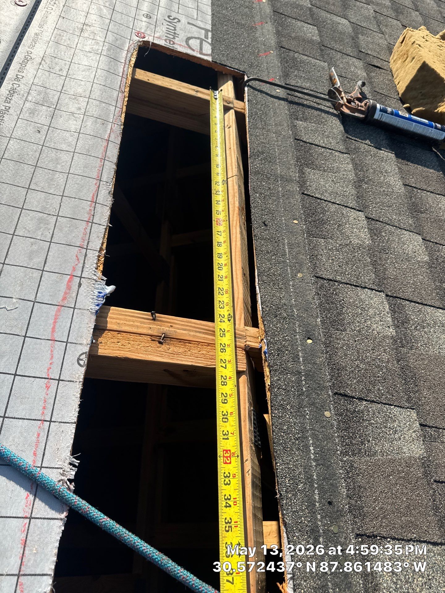 GAF Architectural Shingle Roof Replacement in Fairhope, Alabama by 4U Roofing